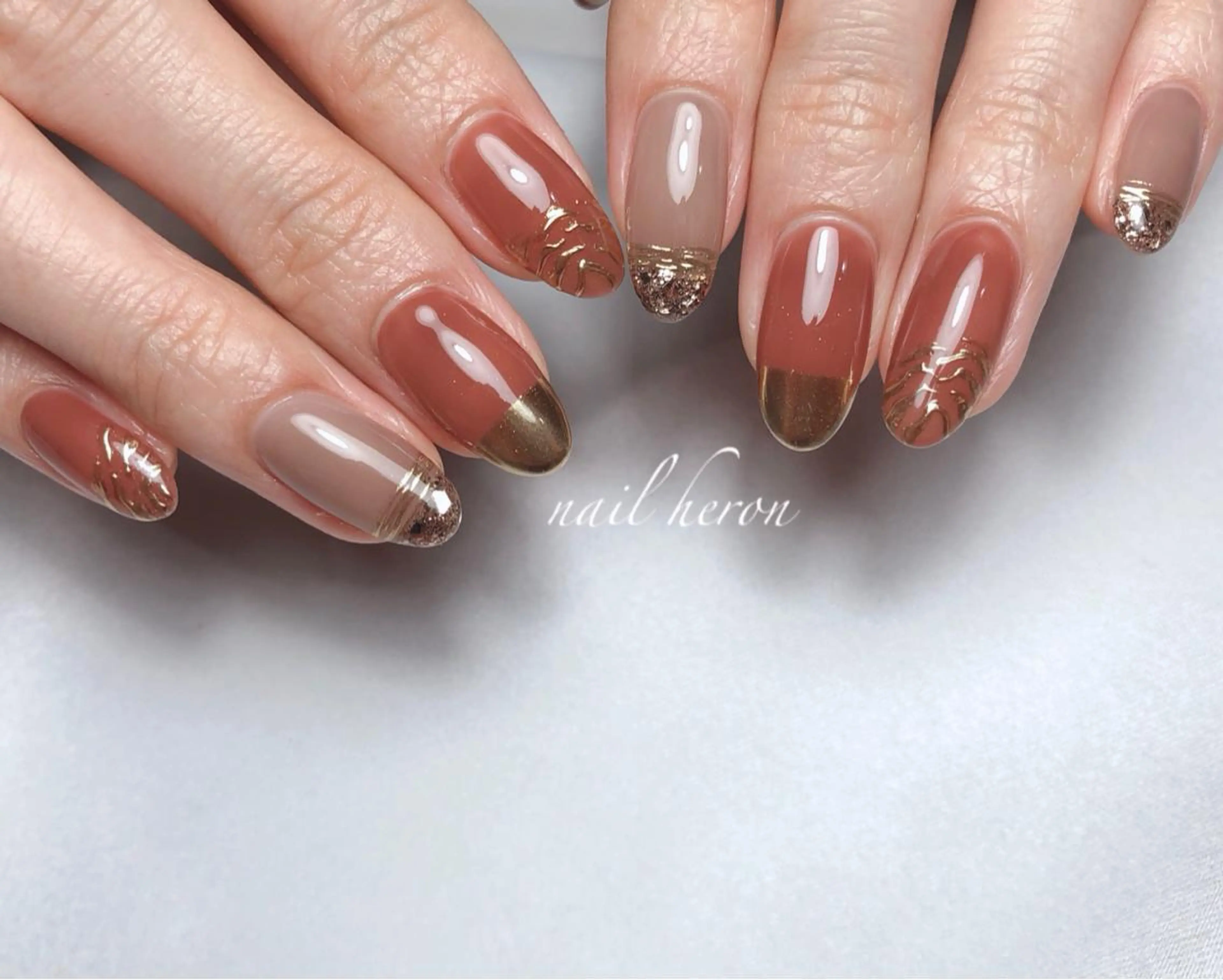 ネイル ミラーネイル ハンドネイル nail heron所属・saki_ nail heronのその他イメージ