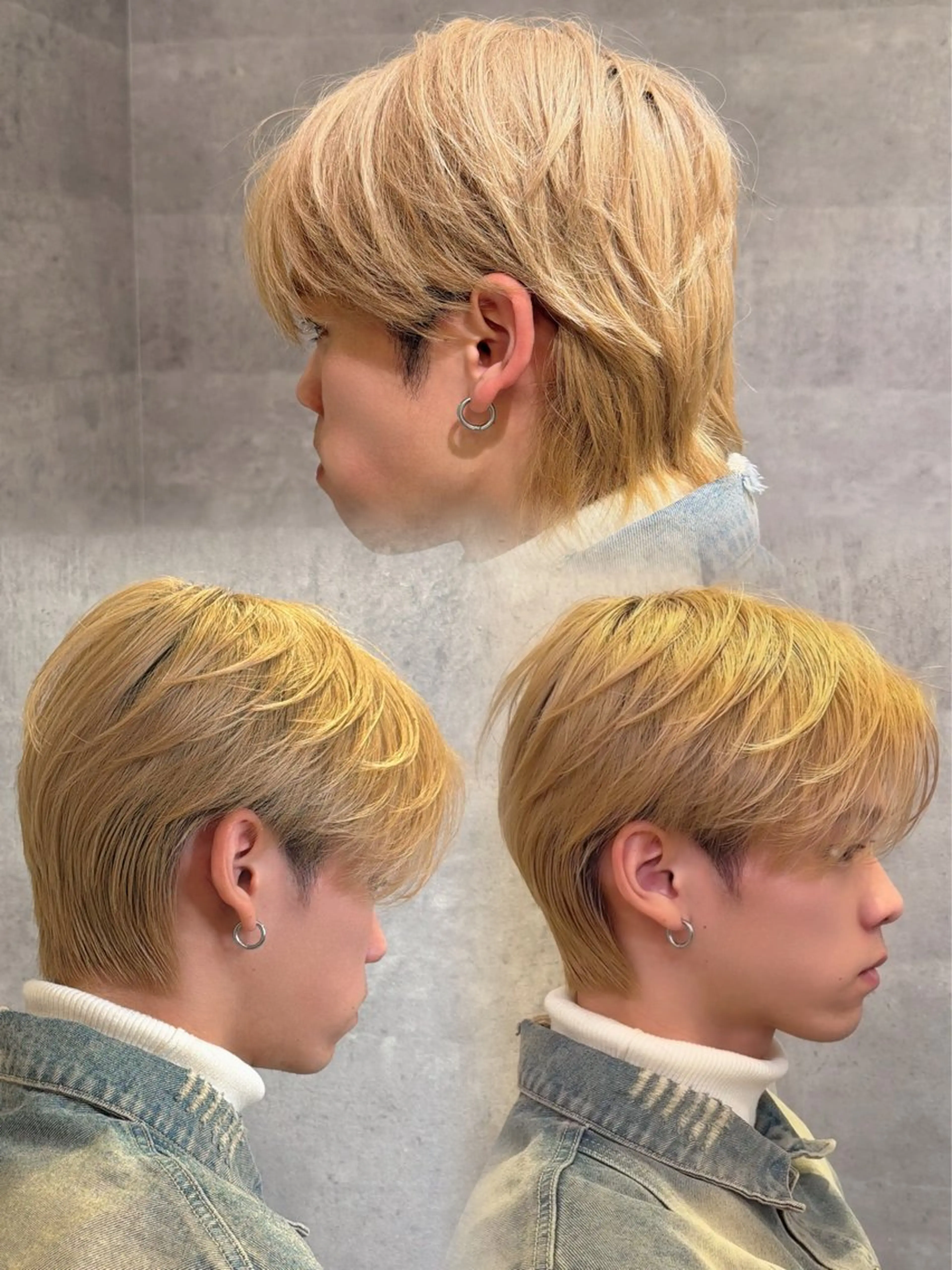 カラー メンズ カット ヘアカラー NOVA天王寺店所属・NOVA天王寺 武元　裕聖のヘアスタイル