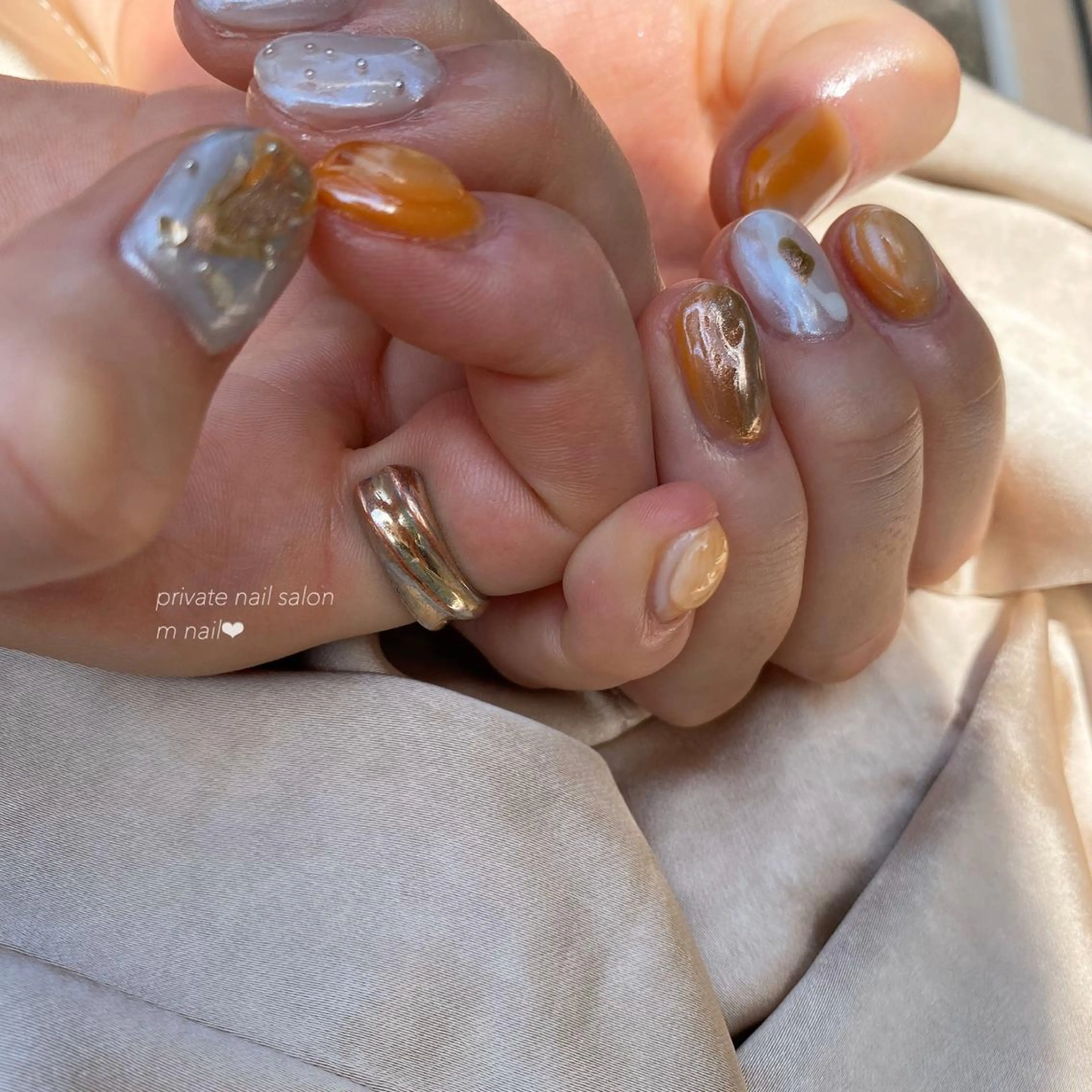 ネイル ハンドネイル 小河原 舞のネイルデザイン