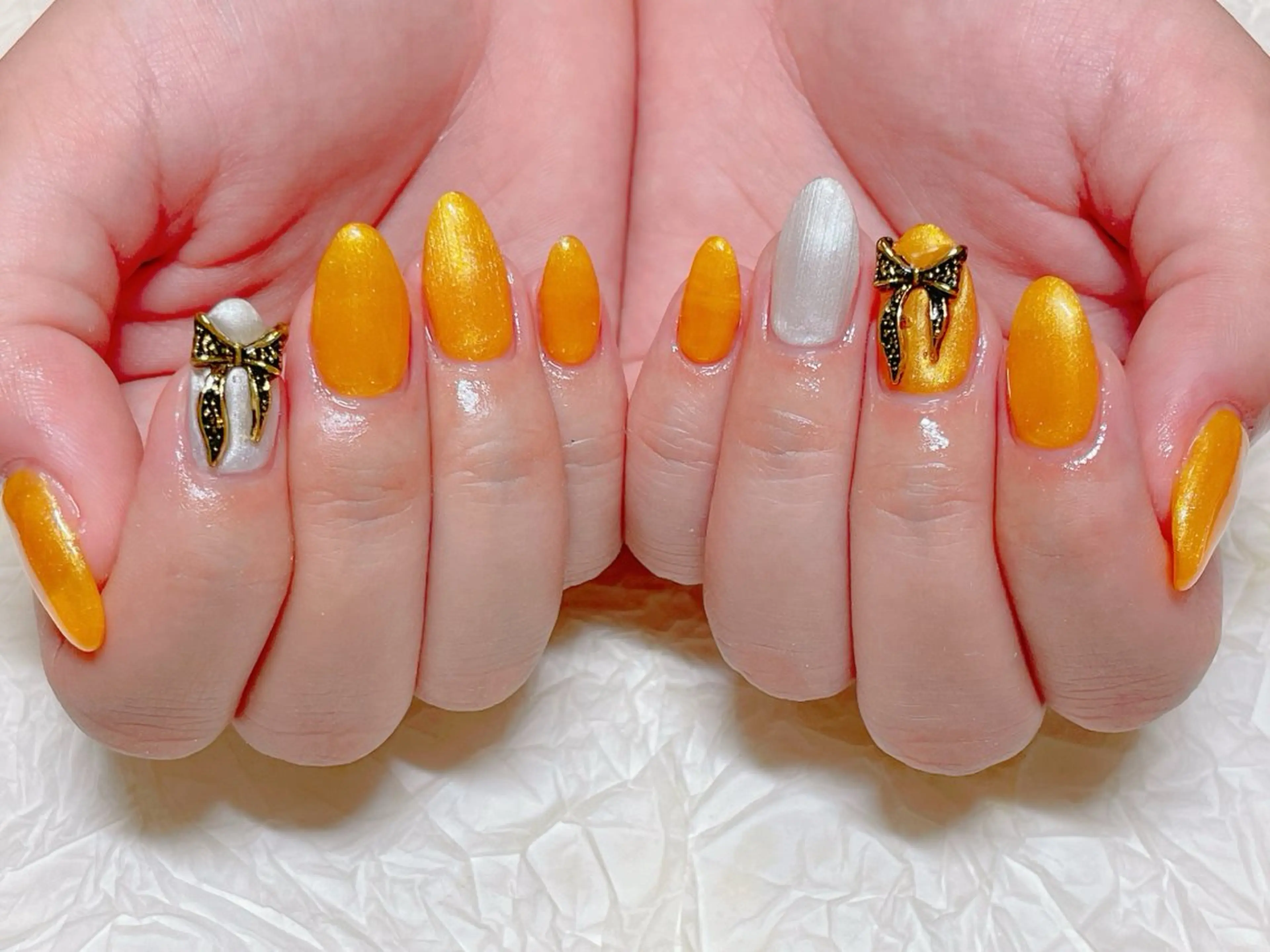 ネイル アートネイル チークネイル ジェルネイル グラデーション マグネットネイル ハンドネイル ゆ か_Nails💫のネイルデザイン
