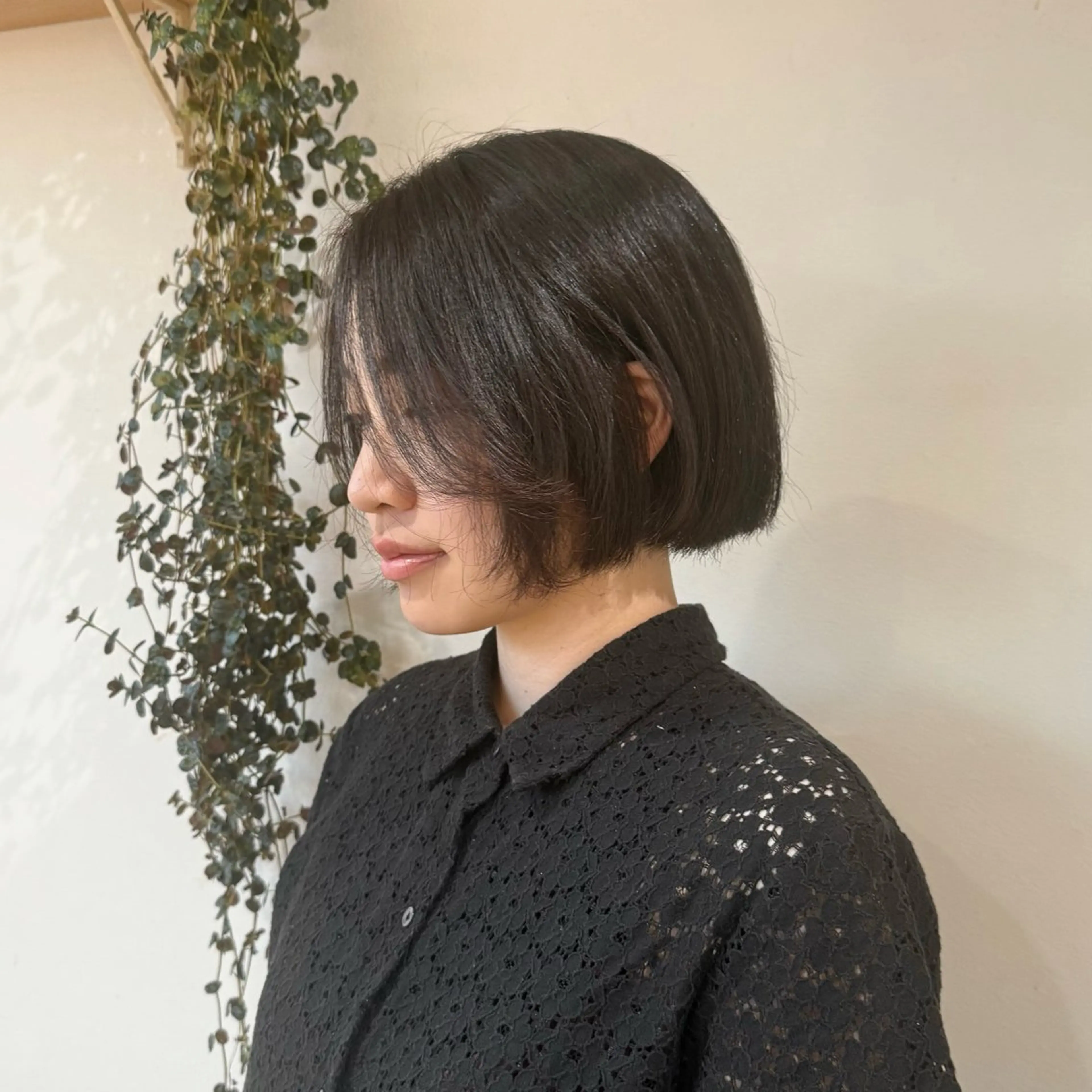 ミディアム カット マツエク/men's /透明感/さくらのヘアスタイル