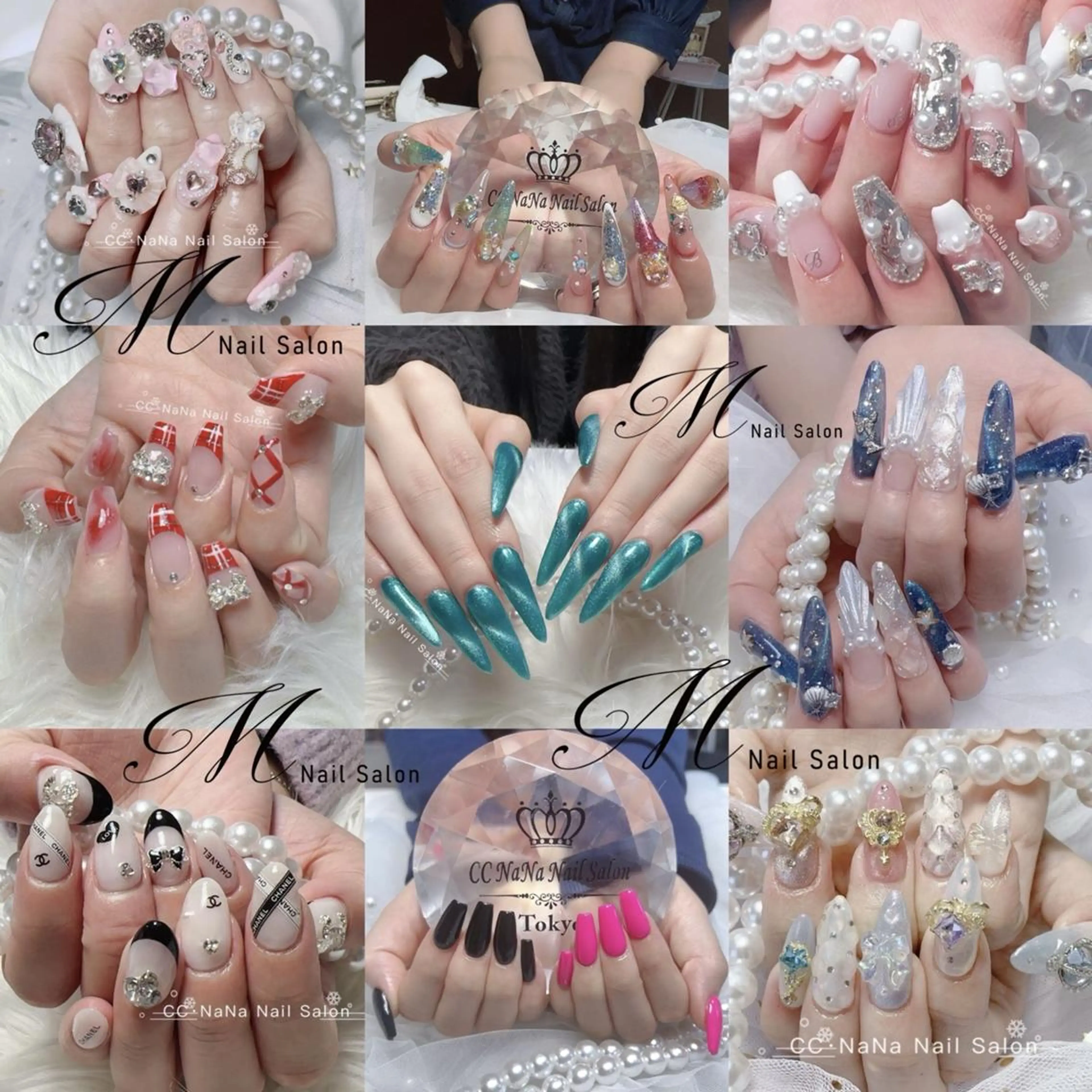 ネイル MNailパラ取扱店 🦋キャンペーン中✨のネイルデザイン