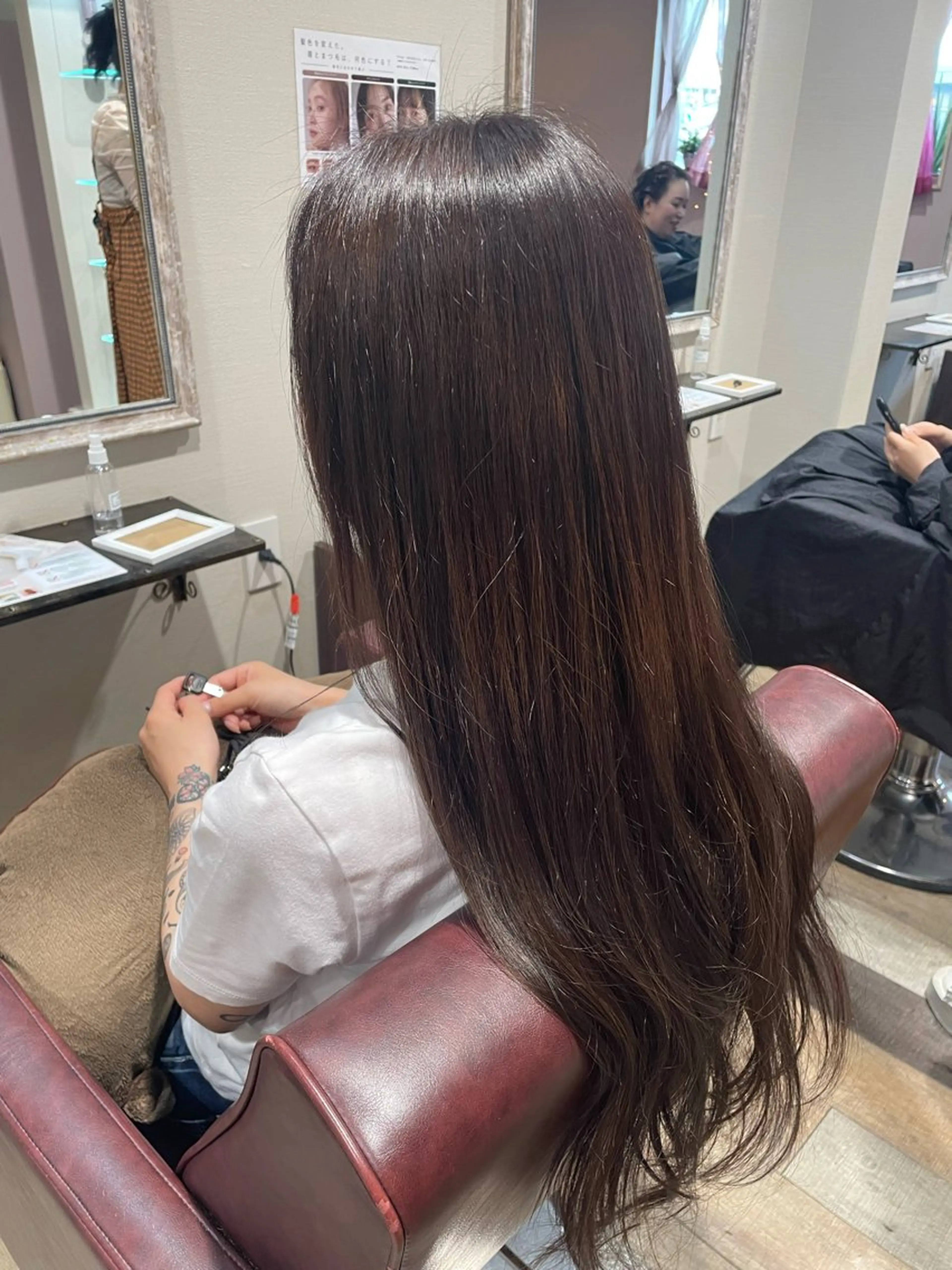 ロング ヘアカラー メンズ✂️カット✂️ 🌀パーマ🌀【華】のヘアスタイル