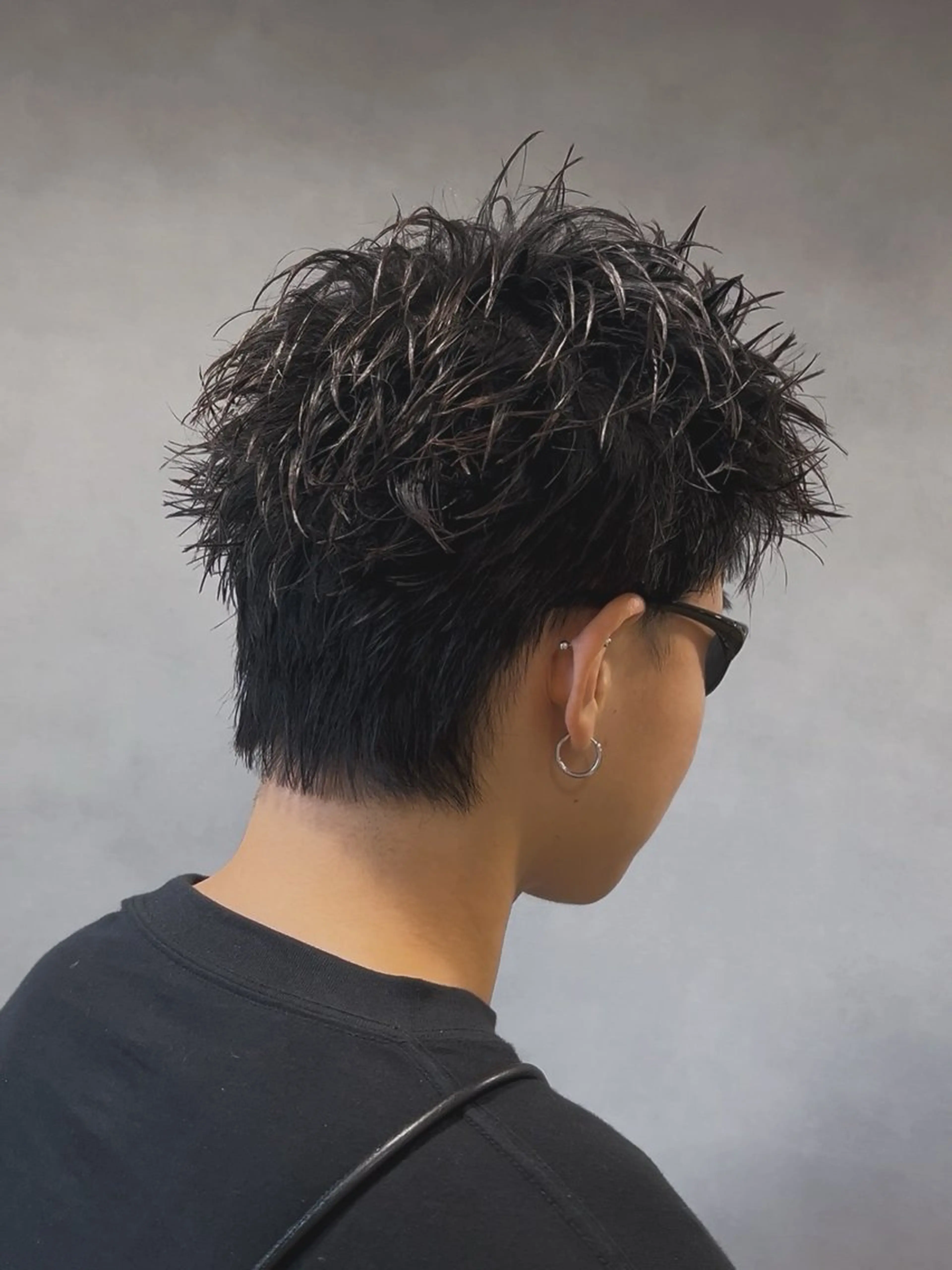 ショート メンズ カット 大阪メンズパーマ/ 中崎町/森 大和のヘアスタイル