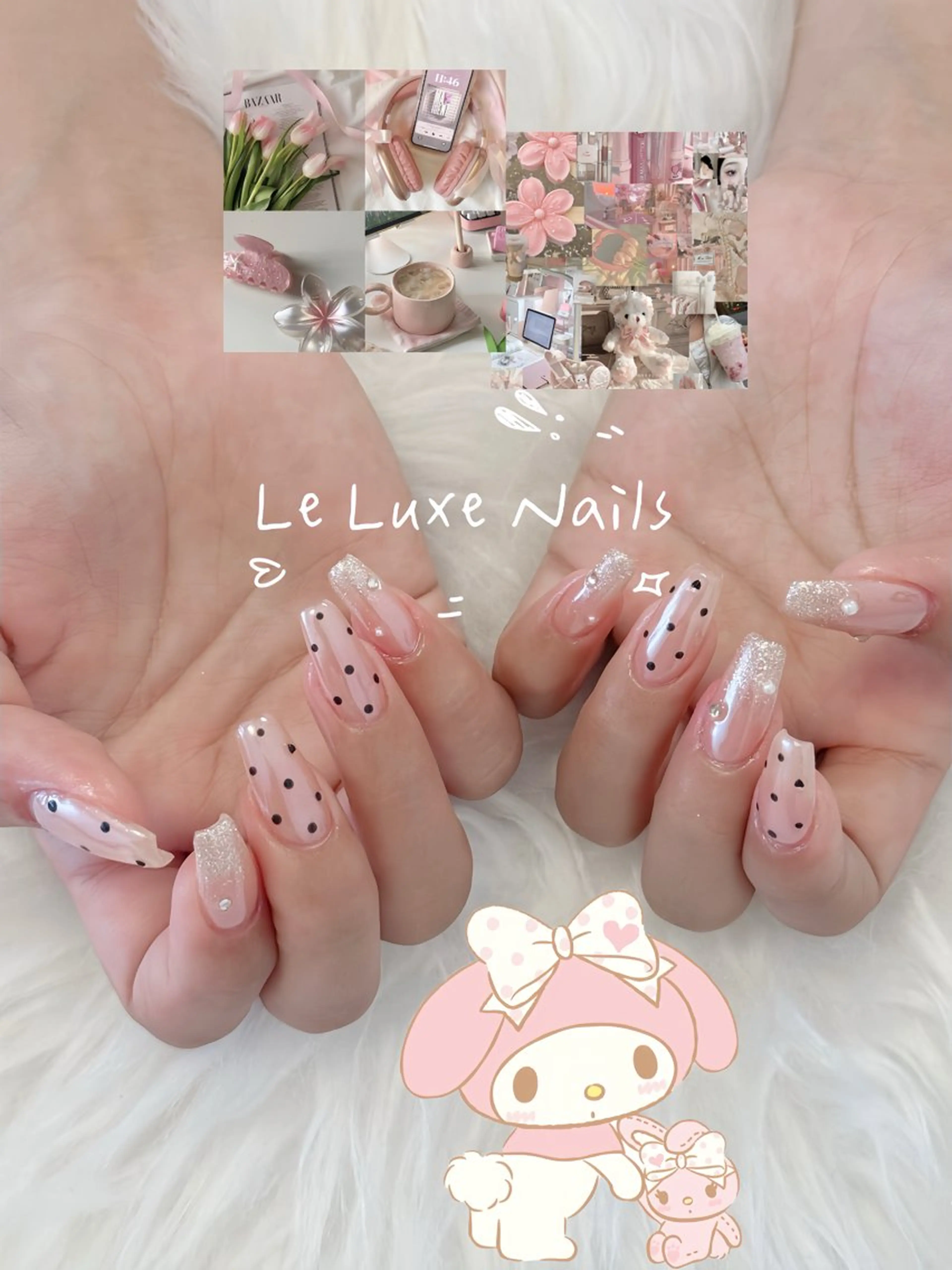ネイル le luxe nails所属・あやね あんなのネイルデザイン