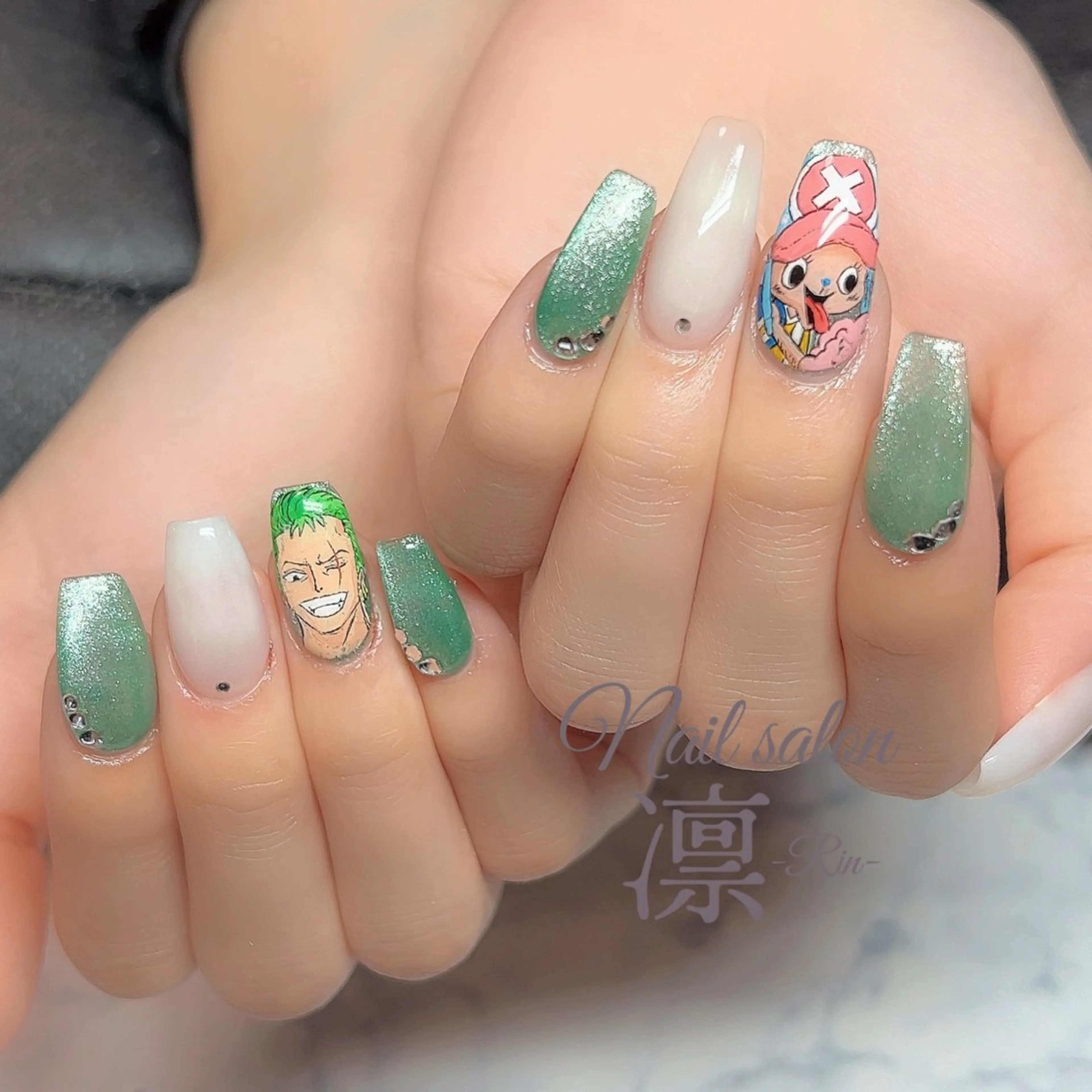 ネイル スカルプネイル private salon凛のネイルデザイン