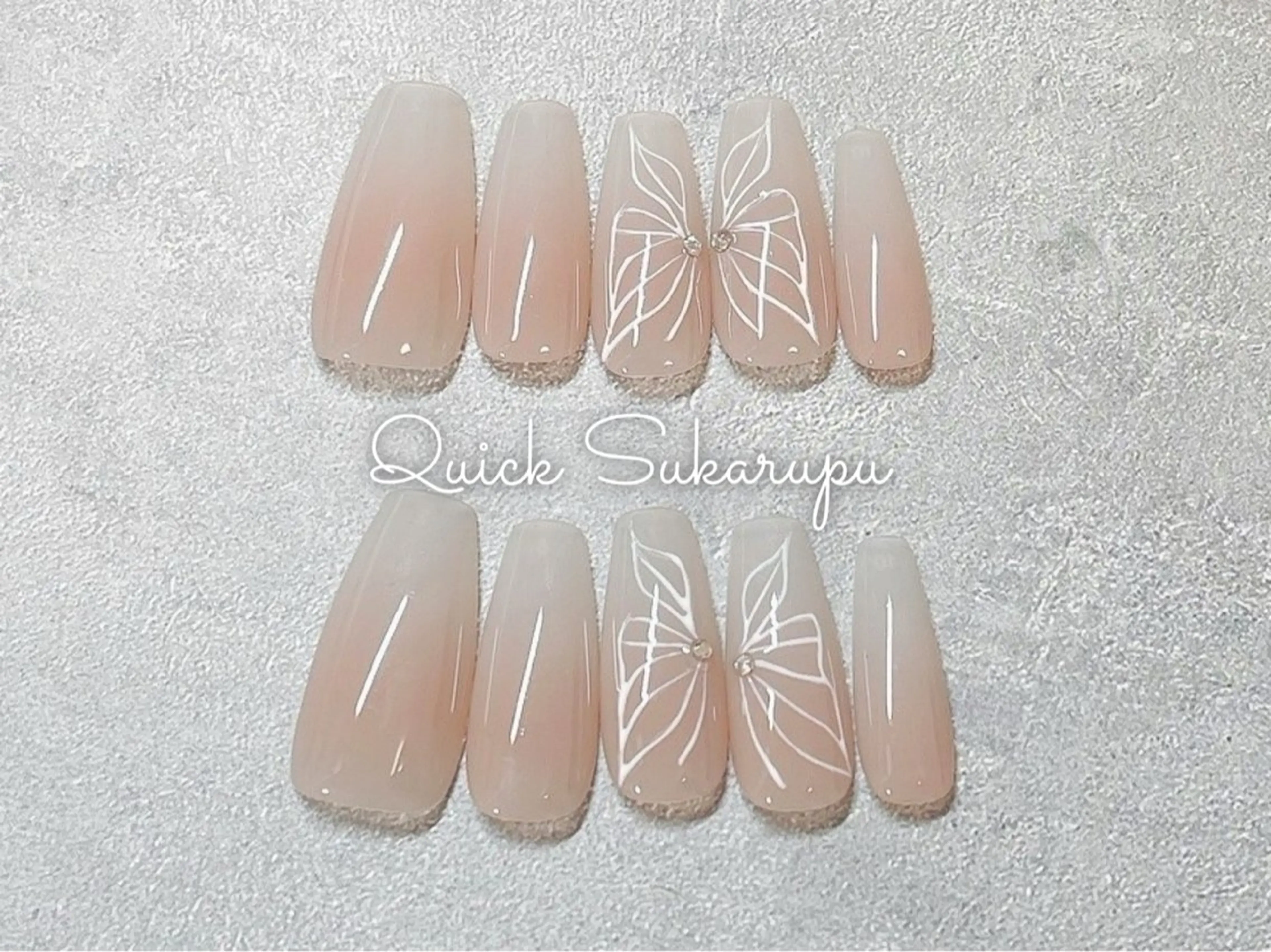 ネイル ハンドネイル Quick Sukarupu新宿のネイルデザイン