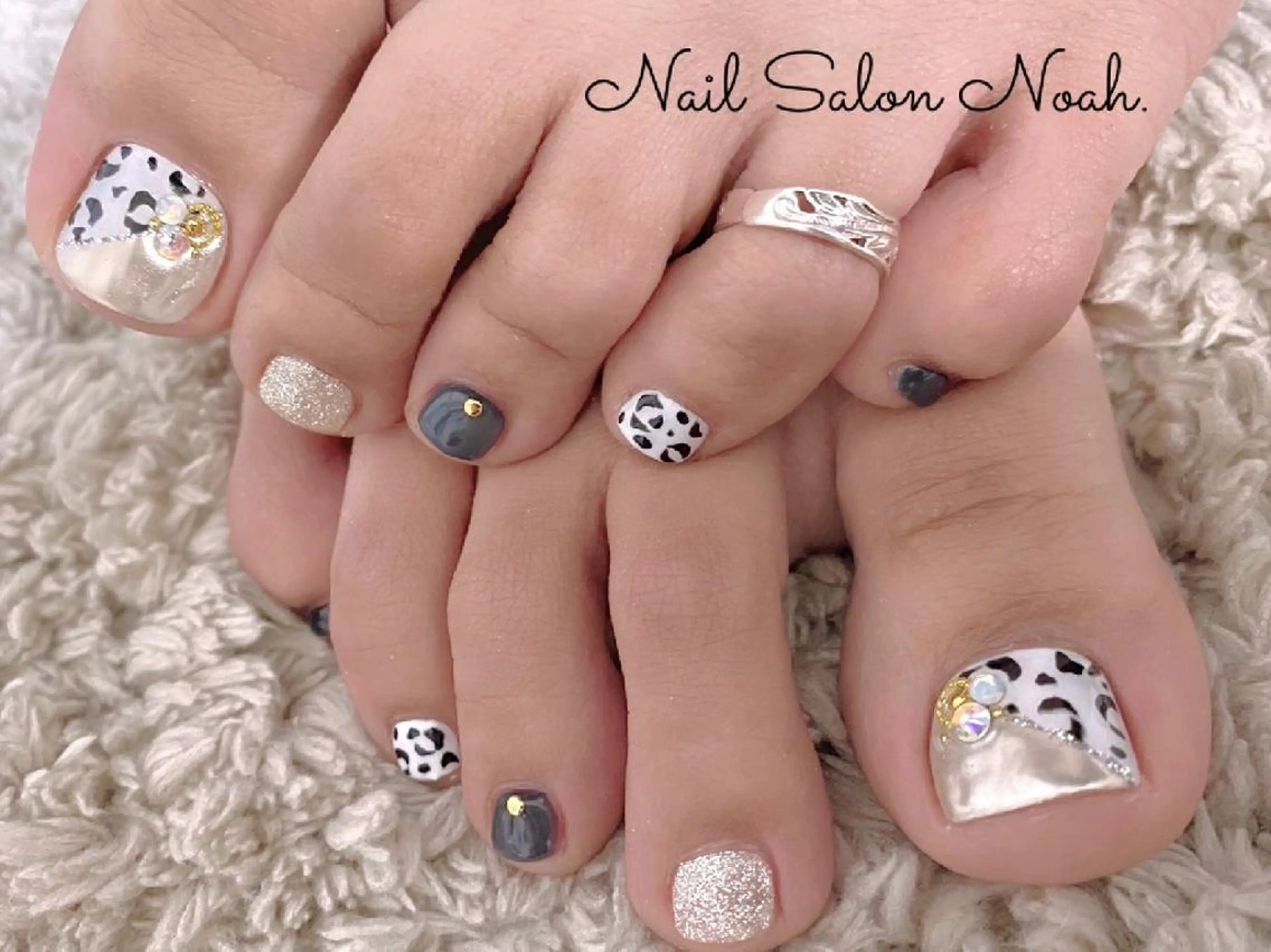 ネイル 持ち込み フットネイル Nail Salon Noah所属・Nail Salon Noah.のネイルデザイン