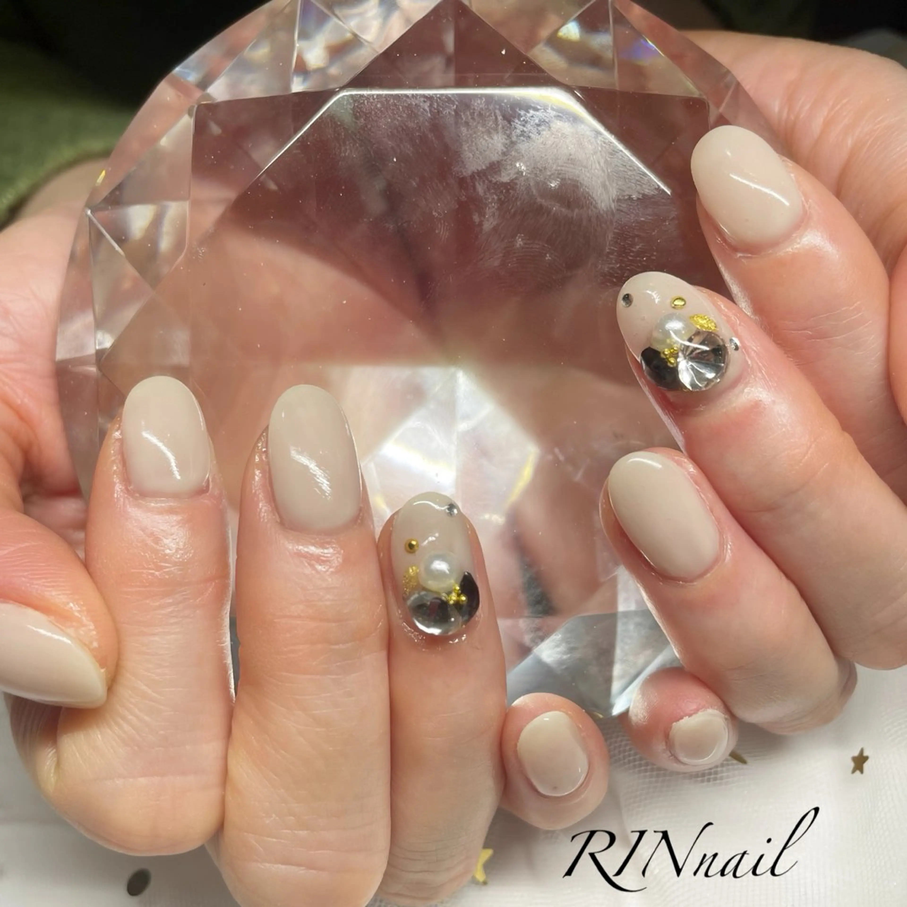 ネイル ハンドネイル ハンドケア RIN HOMEnailのネイルデザイン