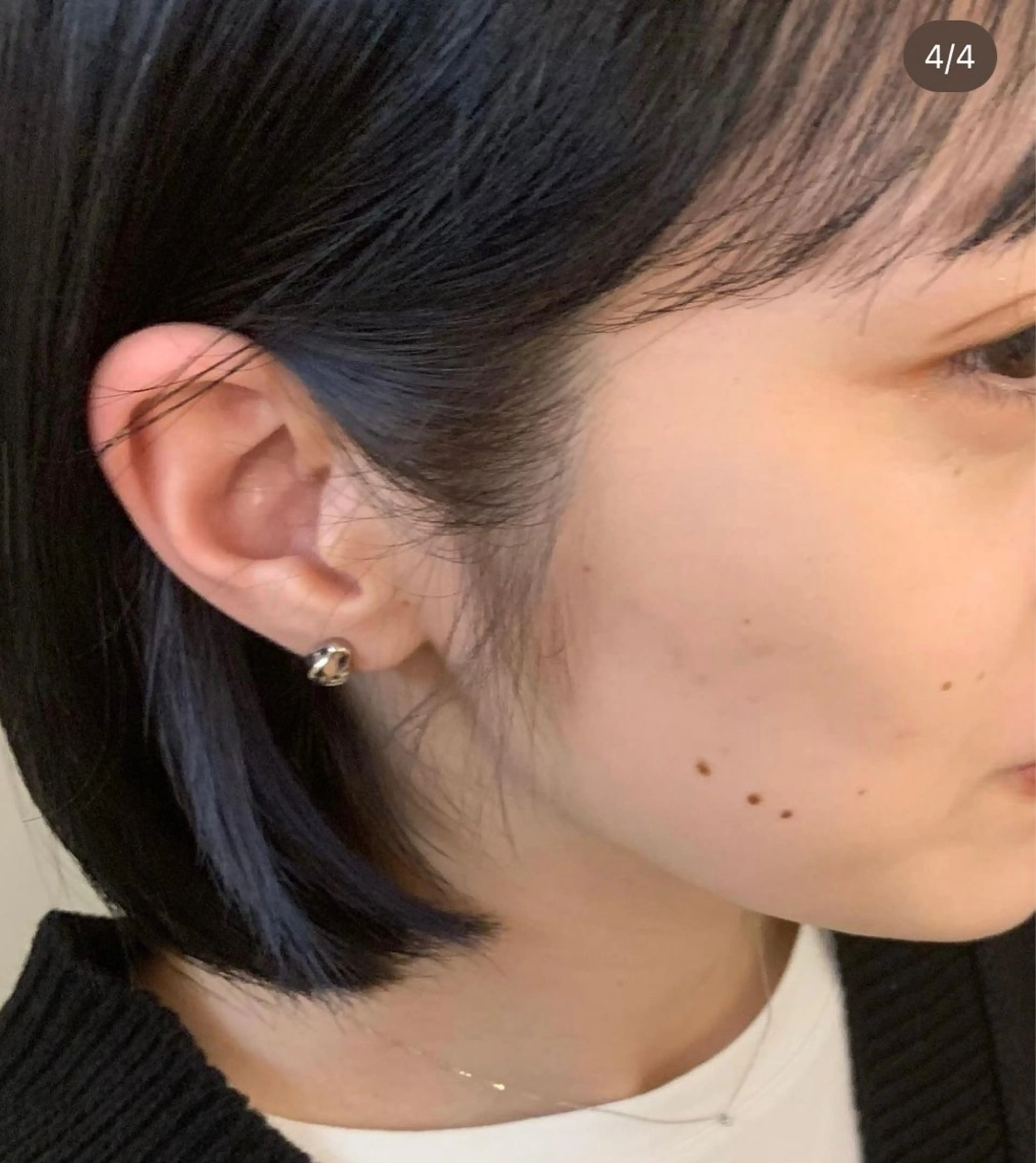 ショート カラー イヤリングカラー hair design apica所属・apica/ 菊地さら紗のヘアスタイル
