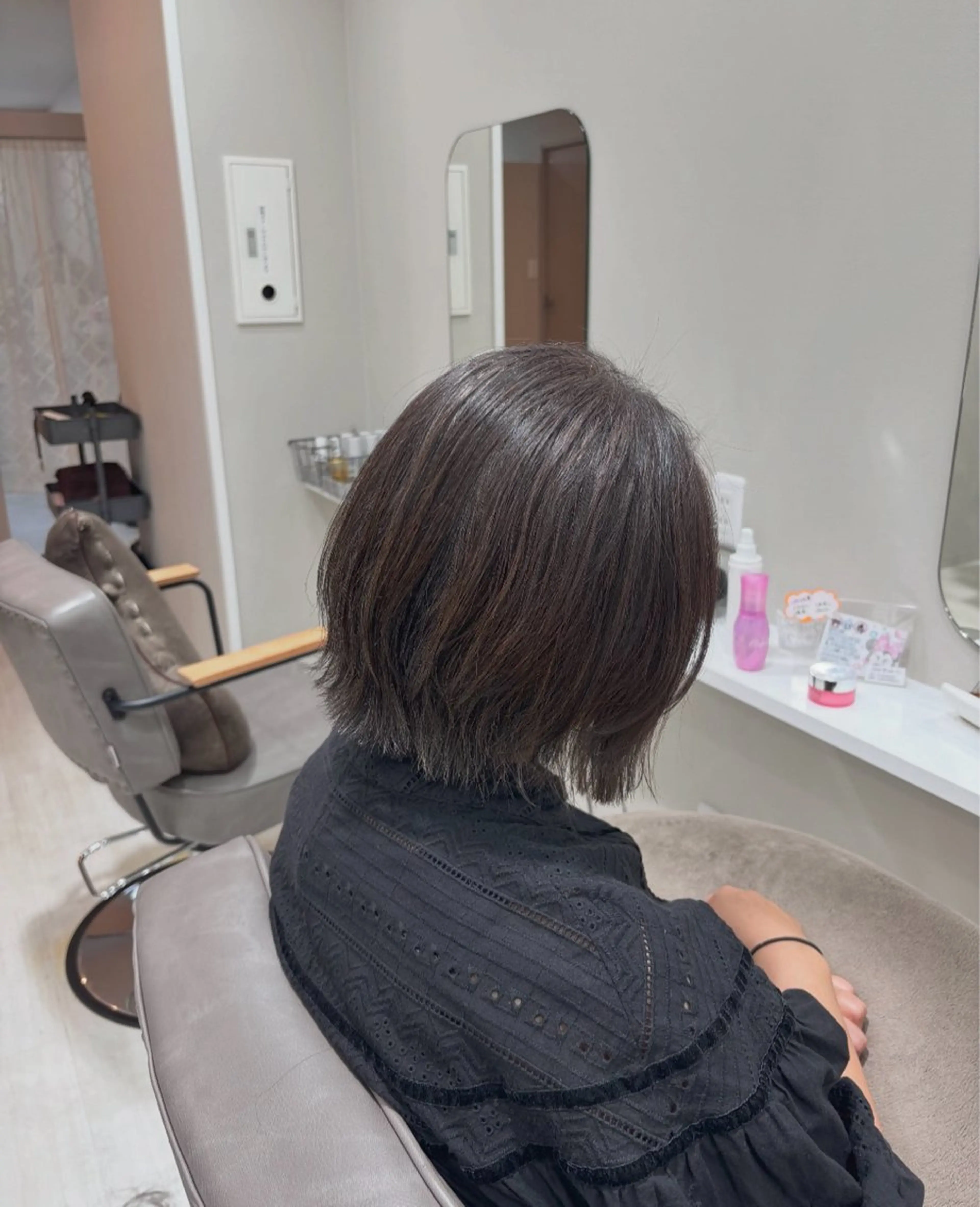 ミディアム レイヤーカット カット ひかるん 🫧 ͛.*のヘアスタイル