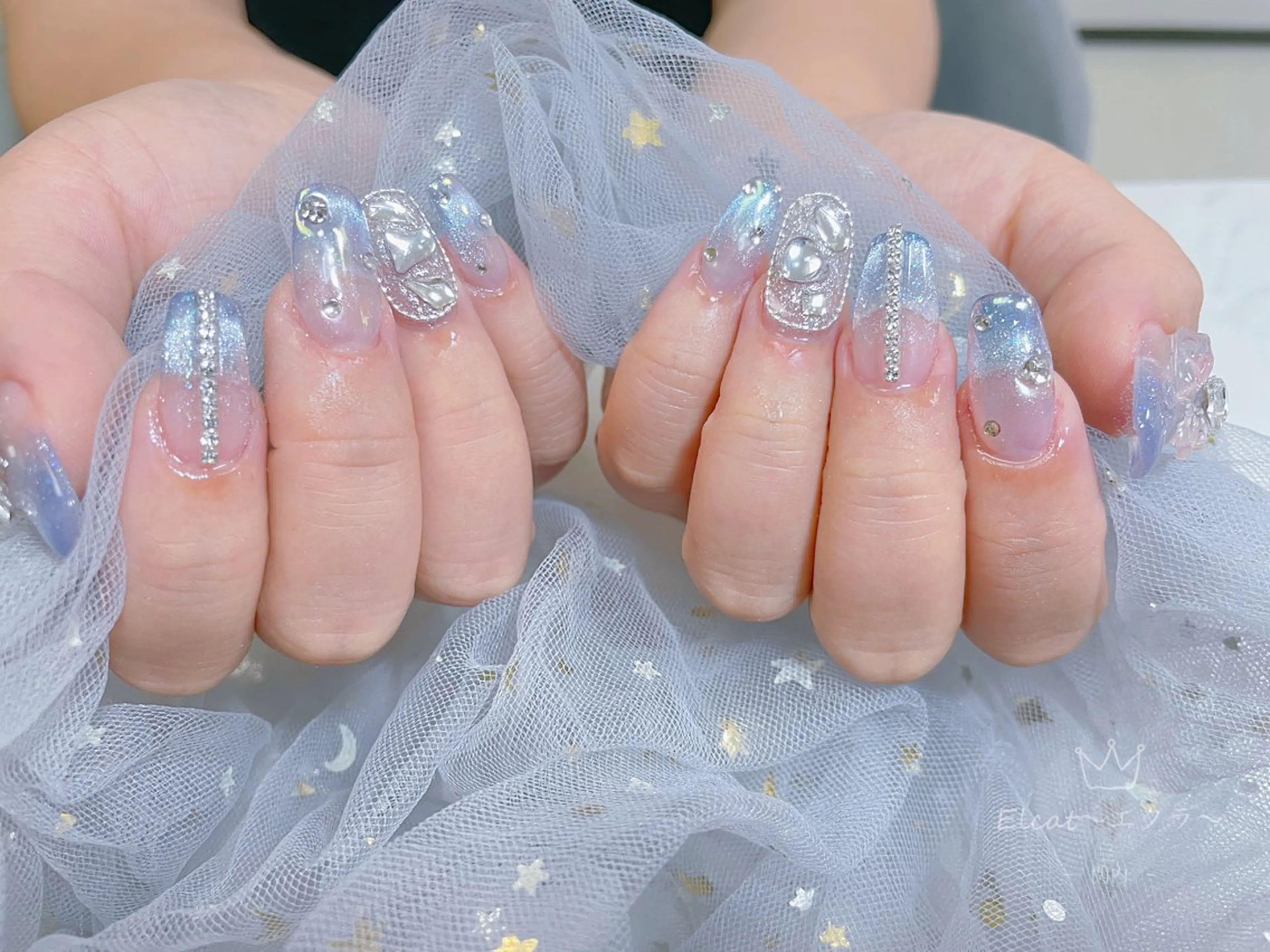 ネイル ハンドネイル ネイルサロンエクラ 🫧Shizukaのネイルデザイン