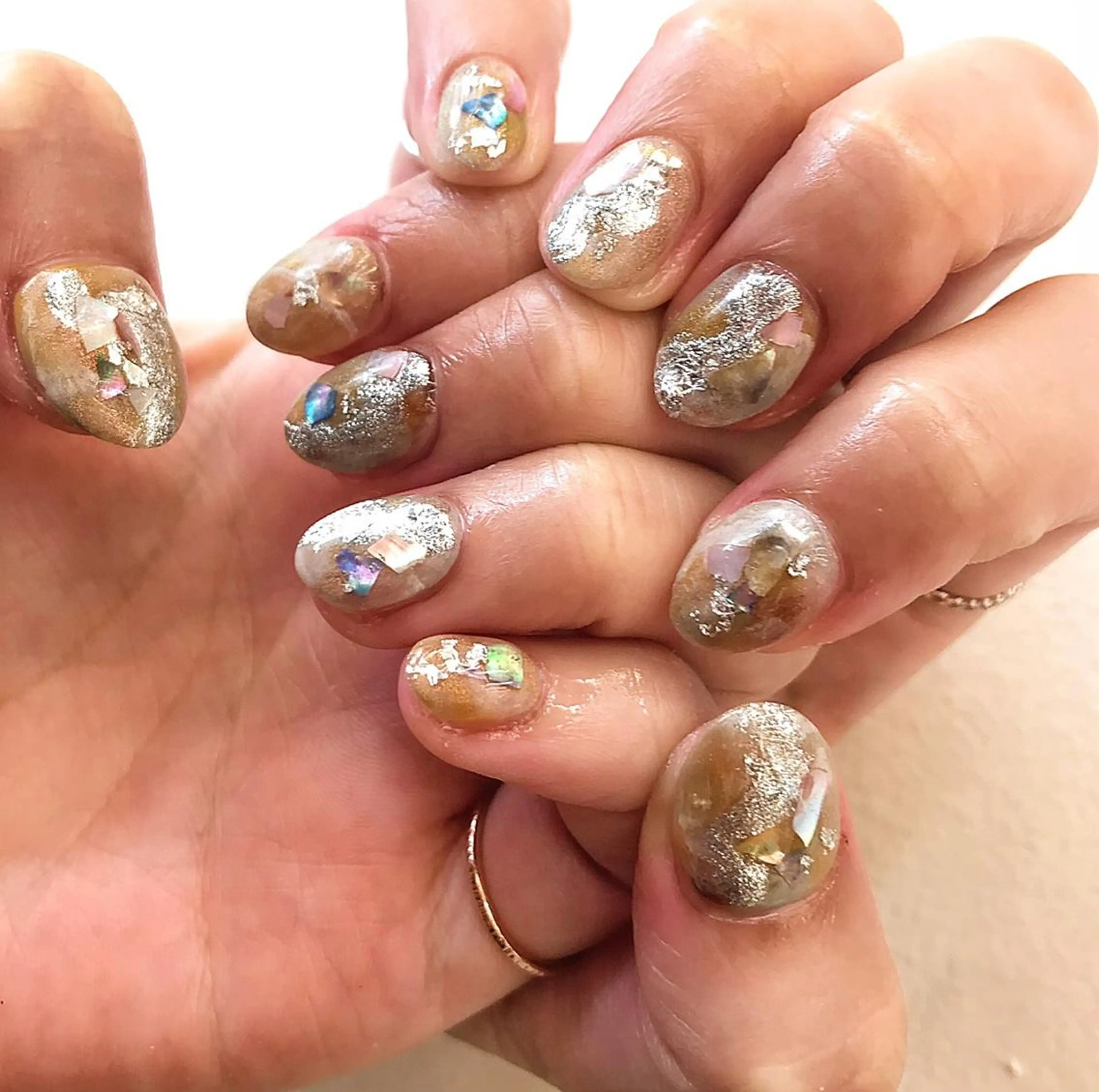 ネイル ジェルネイル ニュアンスネイル パラジェル Cariina ☺のネイルデザイン
