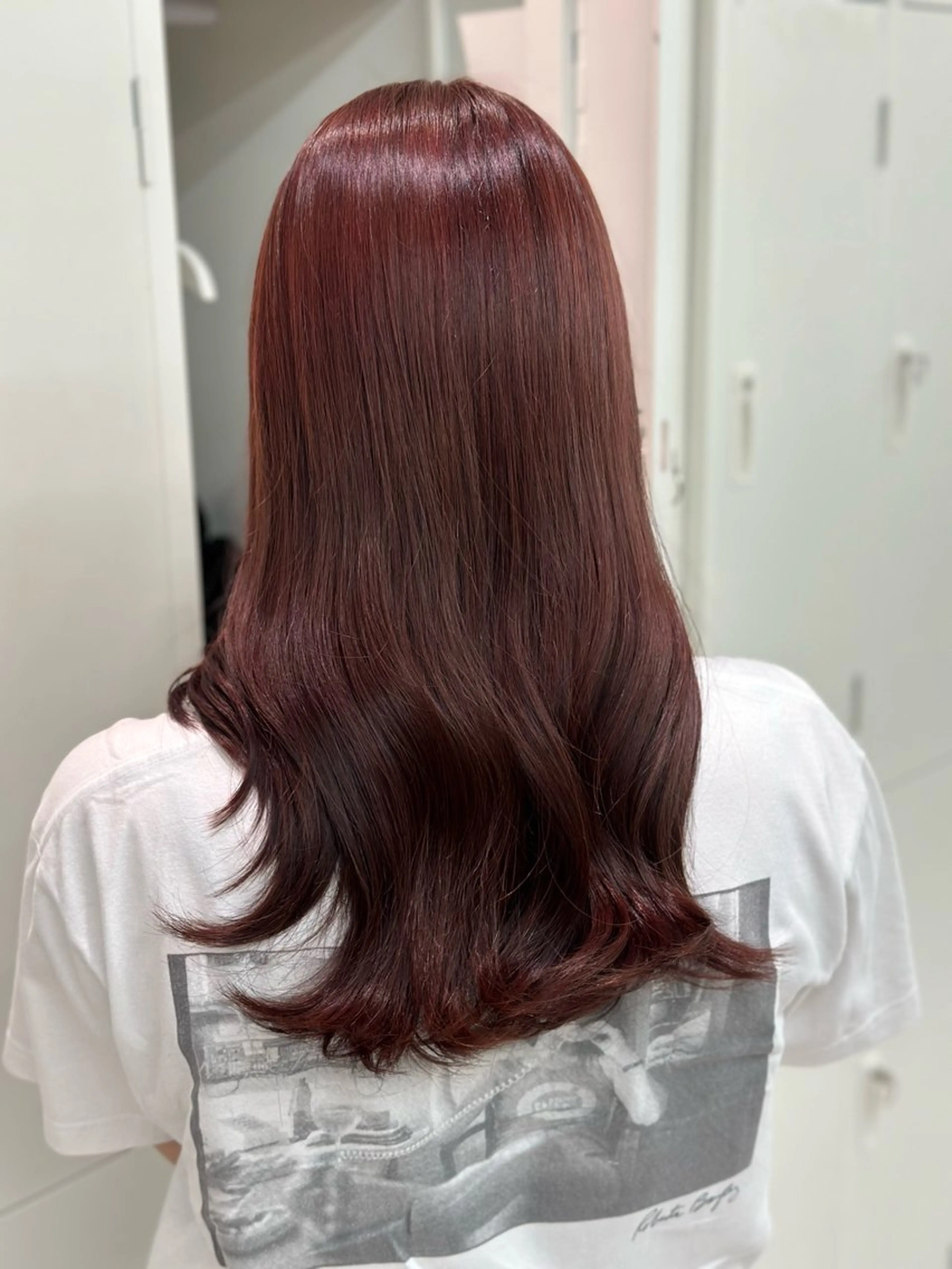 ロング カラー ヘアカラー トリートメント 🤍透明感カラー🤍 Moeのヘアスタイル