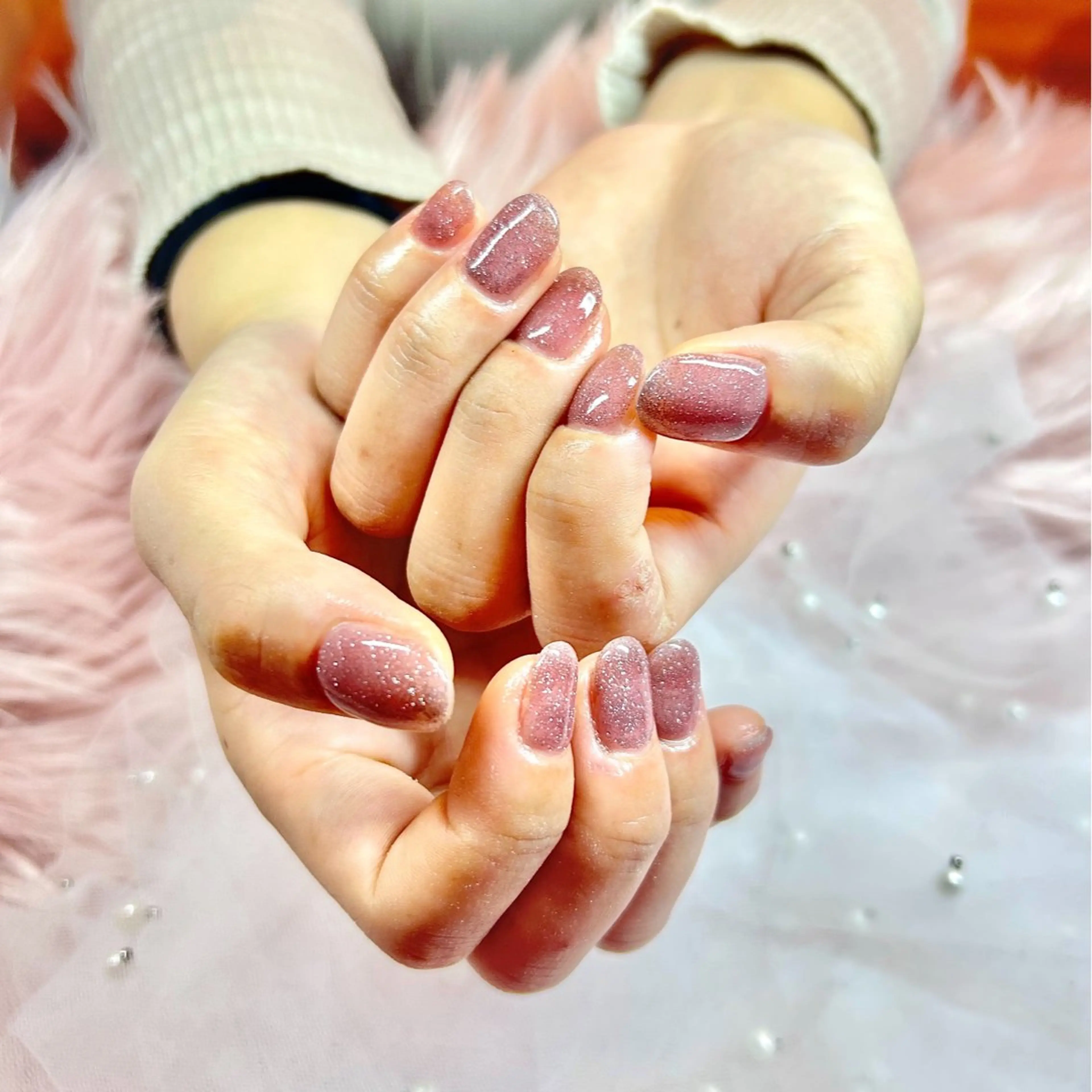 ネイル フラッシュネイル ハンドネイル Alissa  Nail所属・長さだし/新栄町駅 Alissaのネイルデザイン