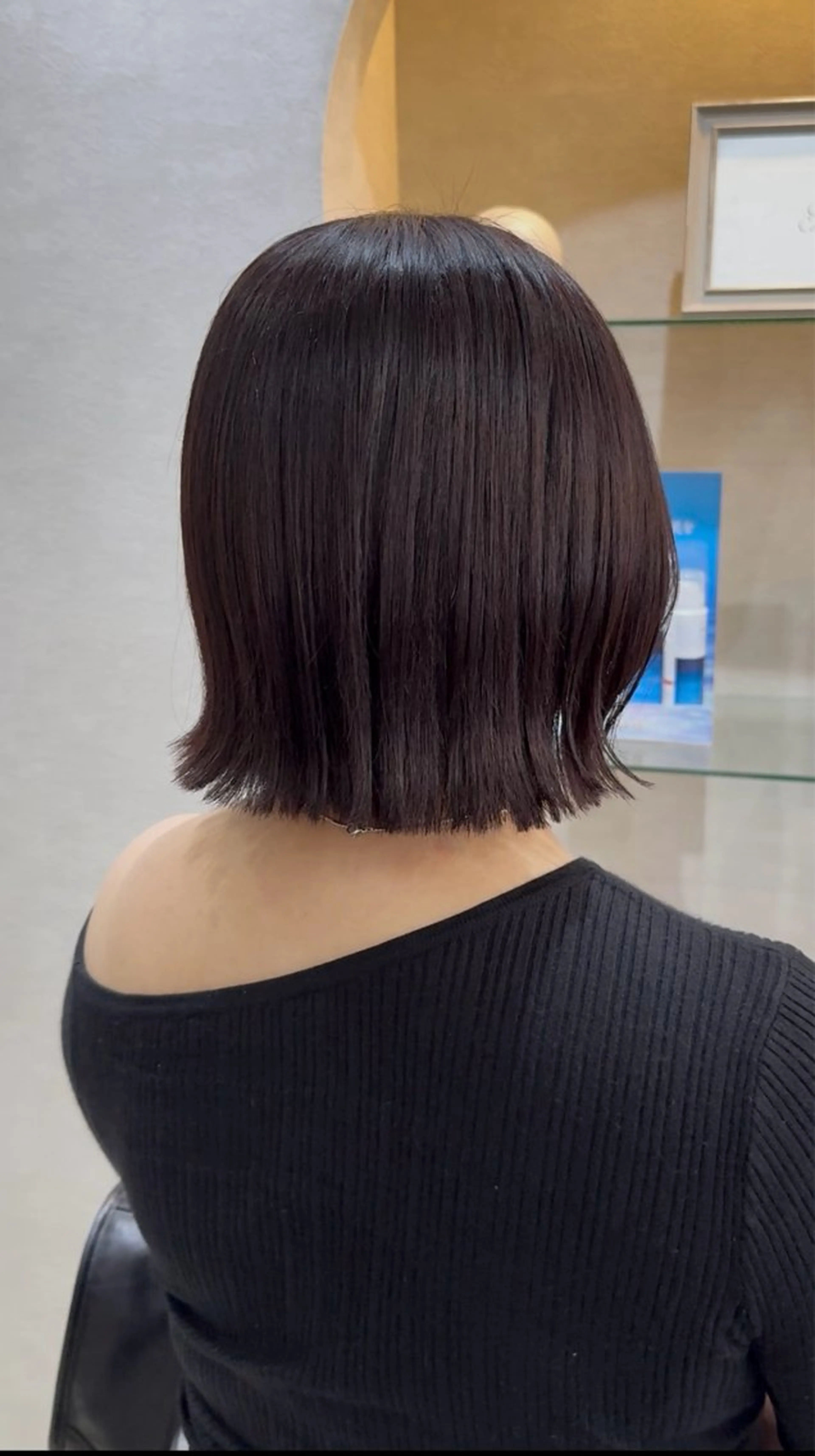 ショート カット ヘアカラー 縮毛矯正 ゆうな/艶髪/ 透明感カラーのヘアスタイル