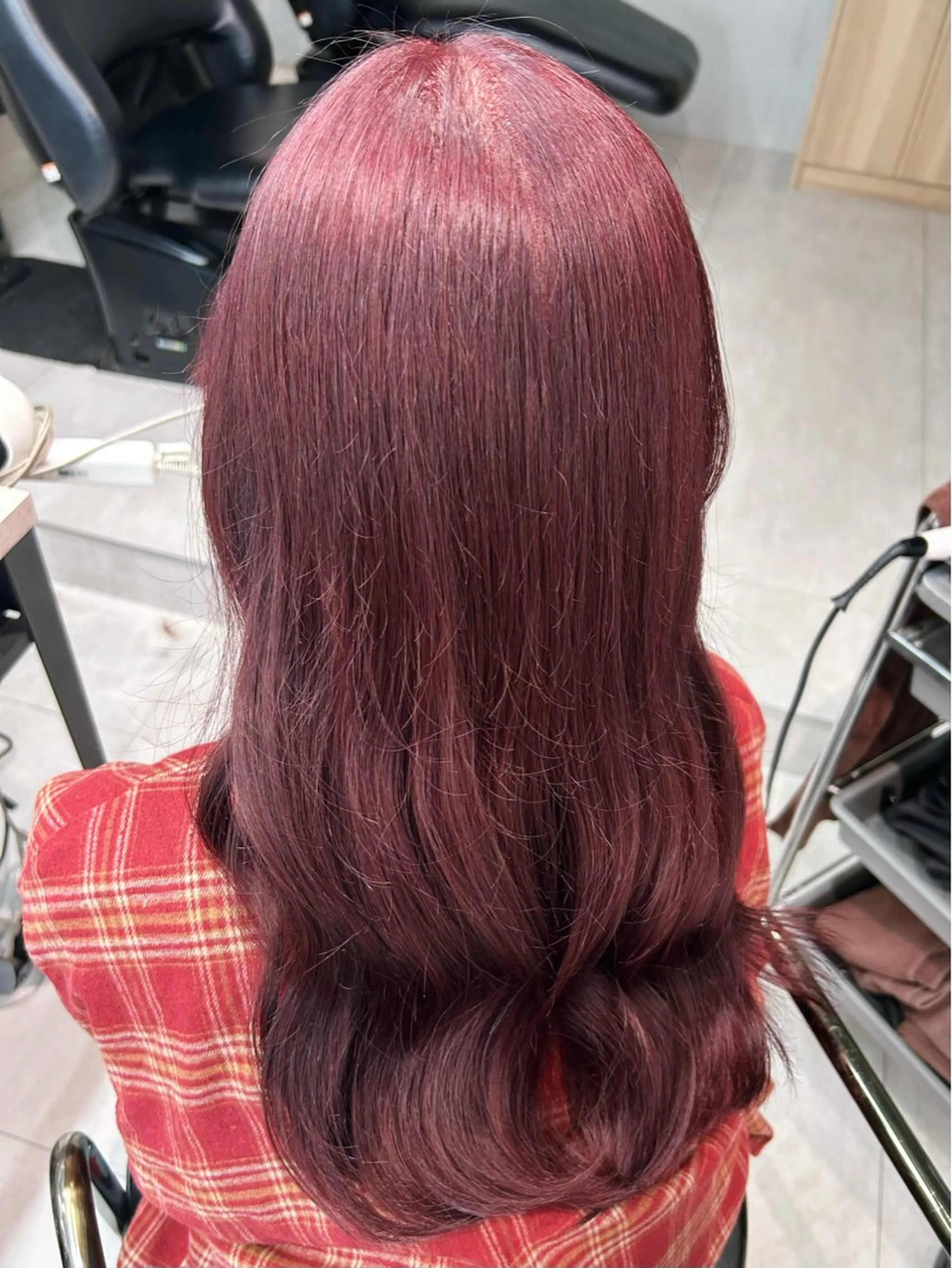 カラー ブリーチ ヘアカラー 志村 奈々のヘアスタイル