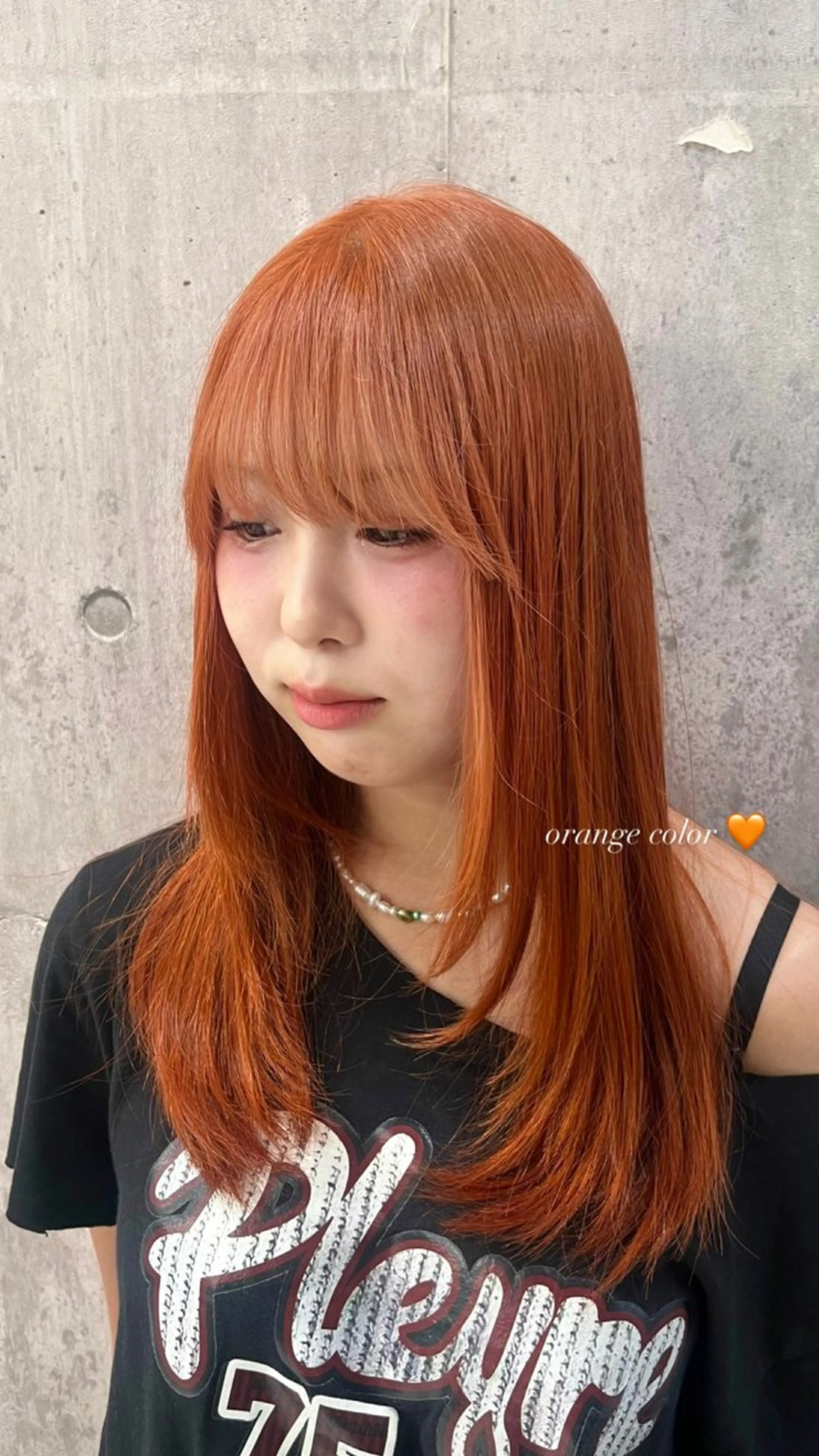 セミロング カラー 🎨𖥔ׁTOMO♡ 🎀ゆるふわガーリーのヘアスタイル