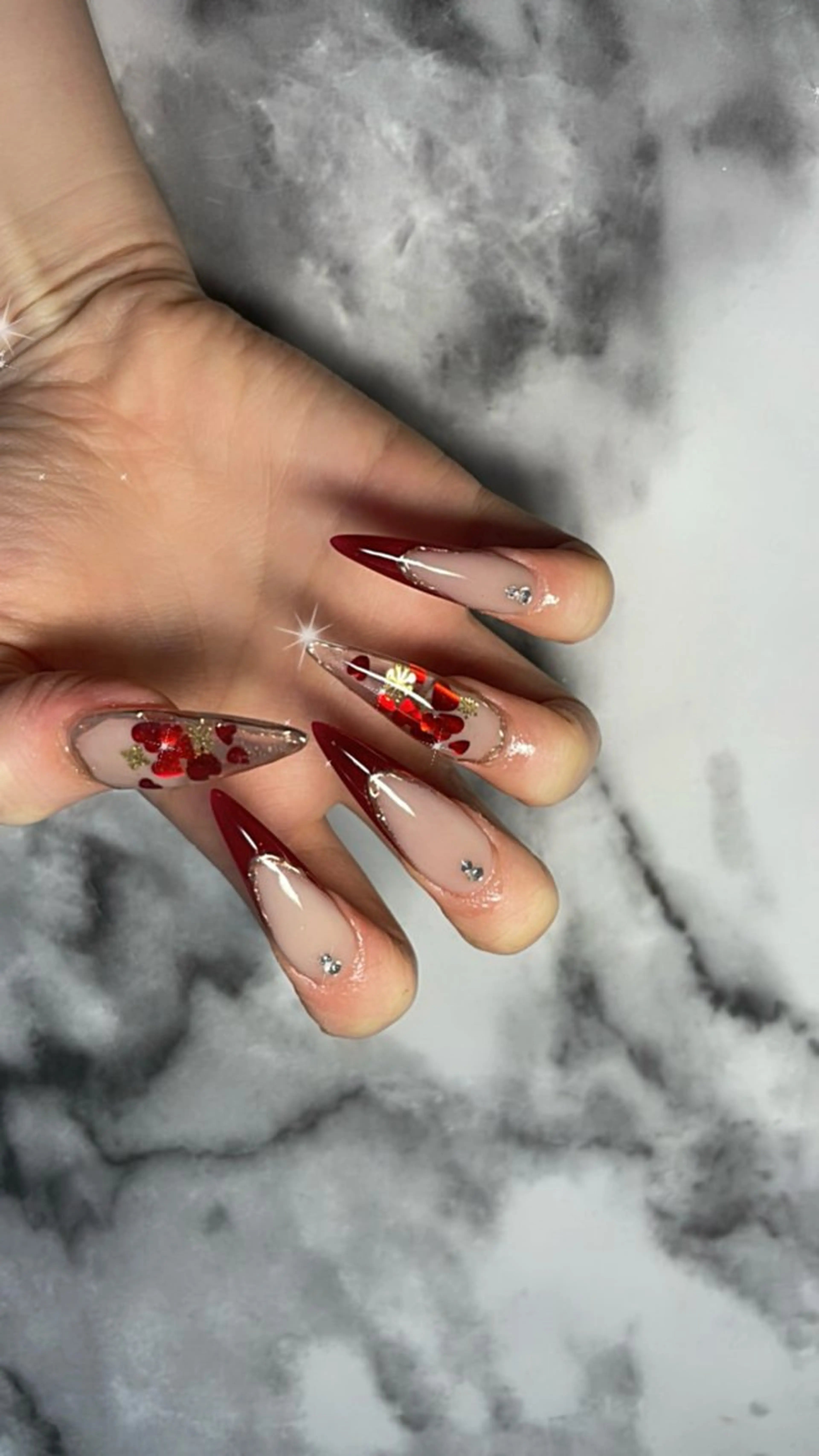 ネイル ロングネイル ハンドネイル Kayo nailのネイルデザイン