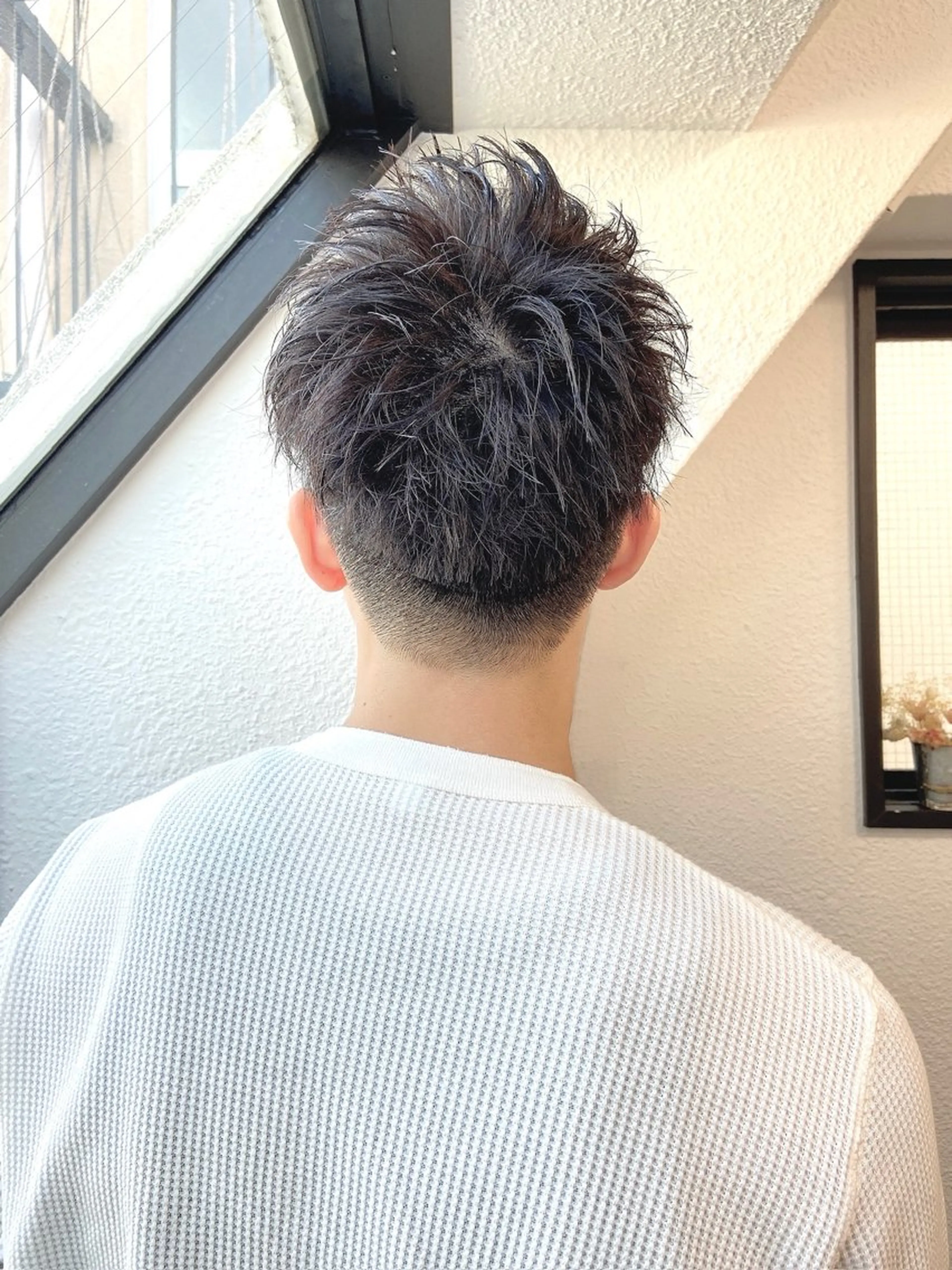 ショート メンズ メンズ/フェザー ショート/isseyのヘアスタイル
