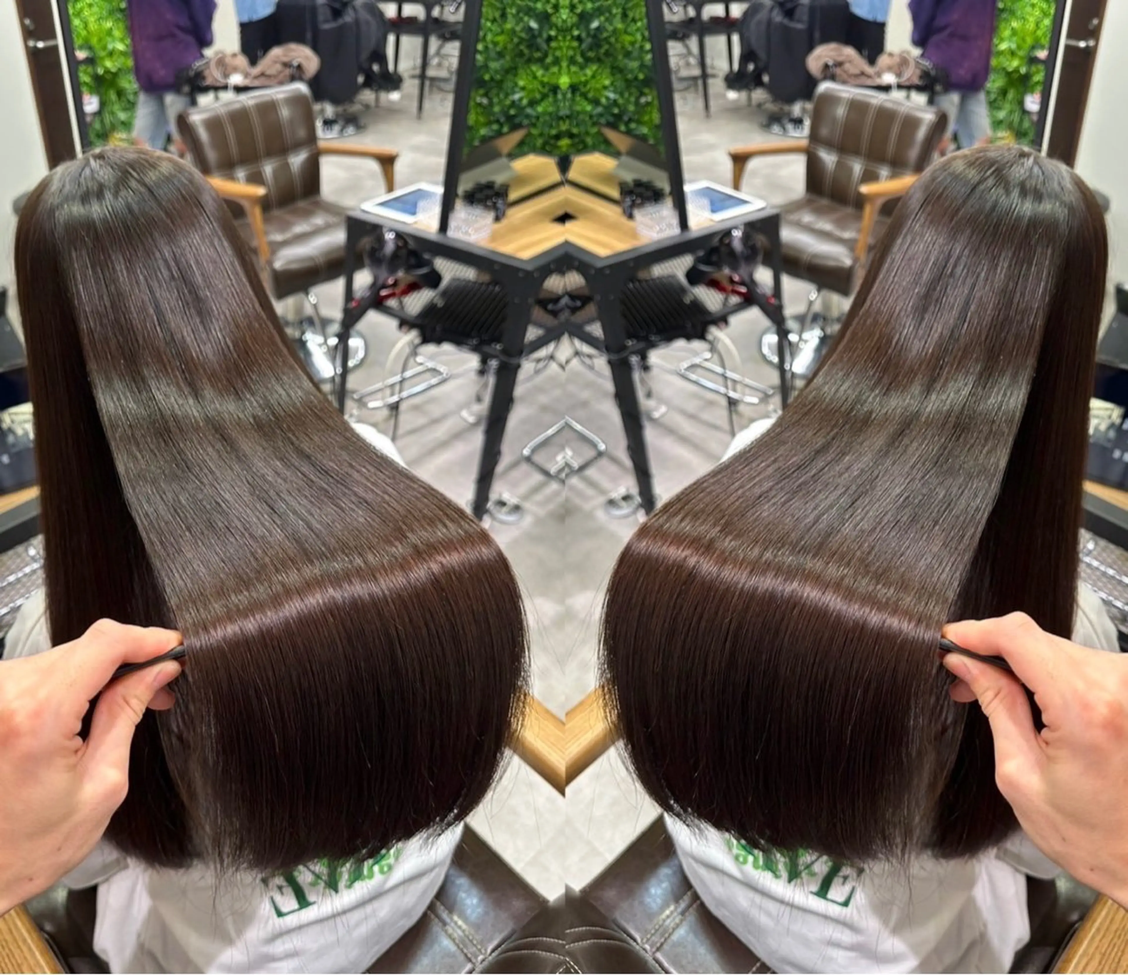 ロング 縮毛矯正 トリートメント RAF TOKYO 2nd所属・美髪矯正/髪質改善/ ヒロムのヘアスタイル