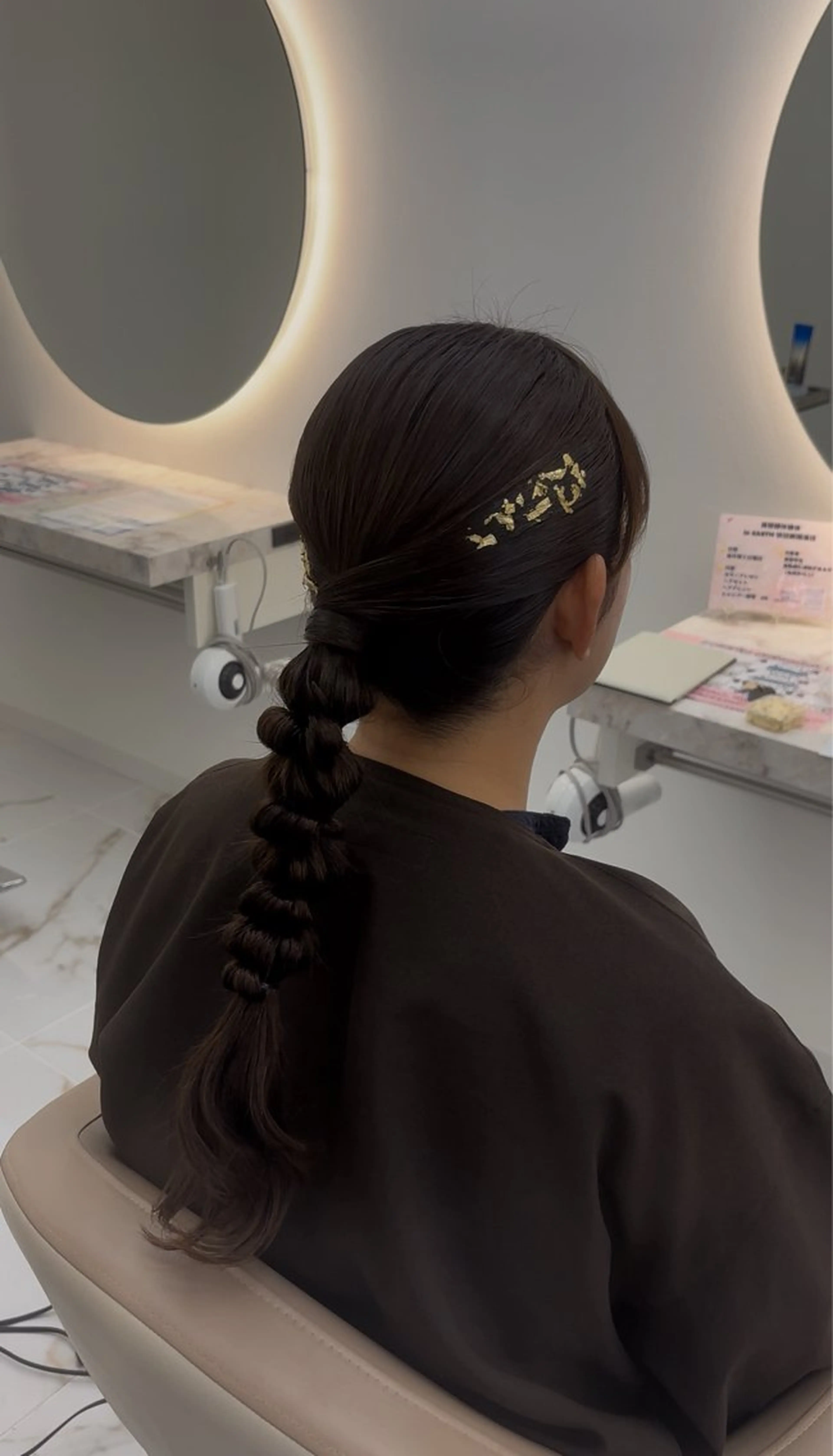 【10月限定モデルメニュー✨】ヘアセット🫶の写真