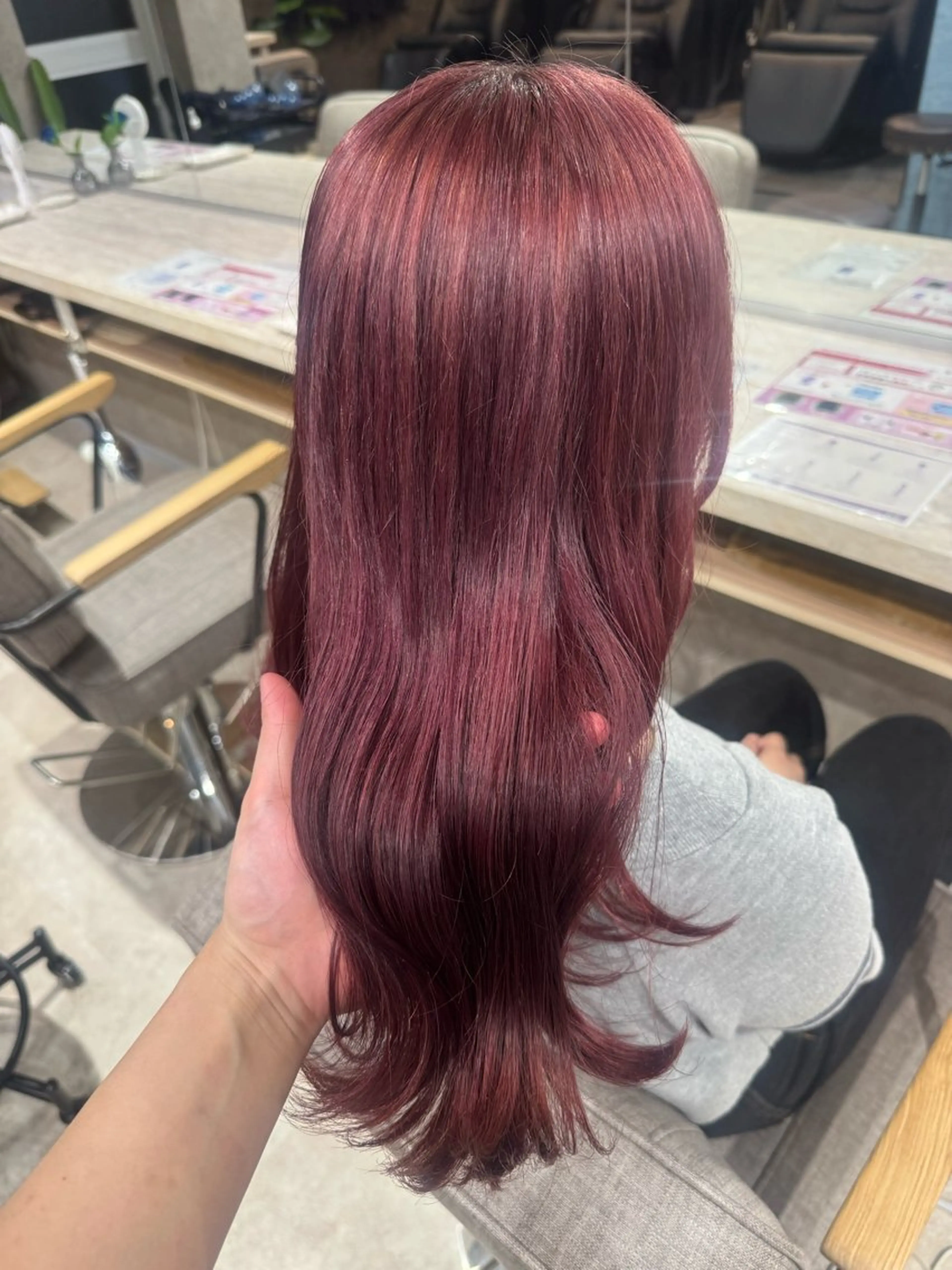 セミロング ヘアカラー トリートメント Re:ICE所属・はな / Re:ICEのヘアスタイル