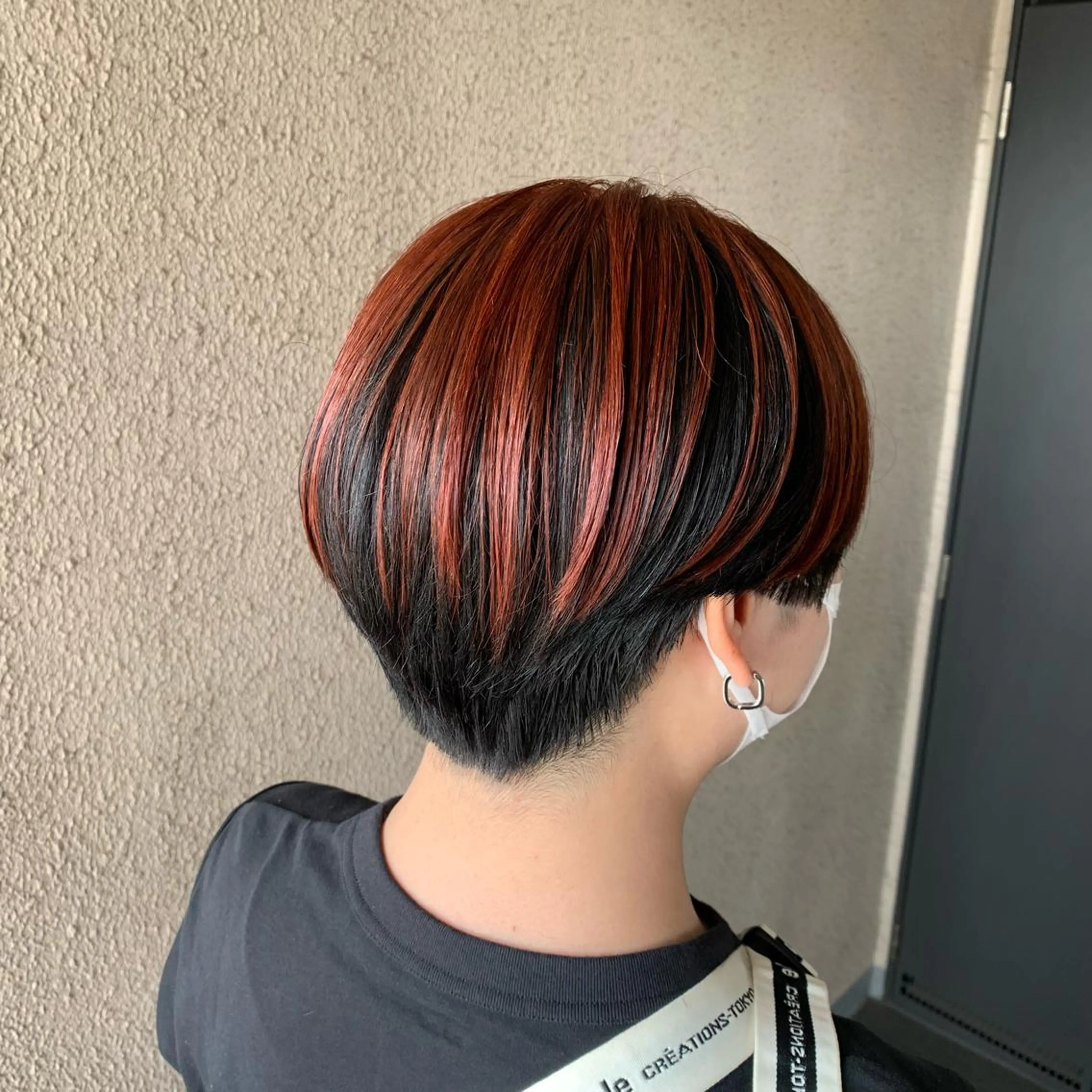 ショート カラー ブリーチ ダブルカラー ツートーンカラー chouette/ 根本優希のヘアスタイル