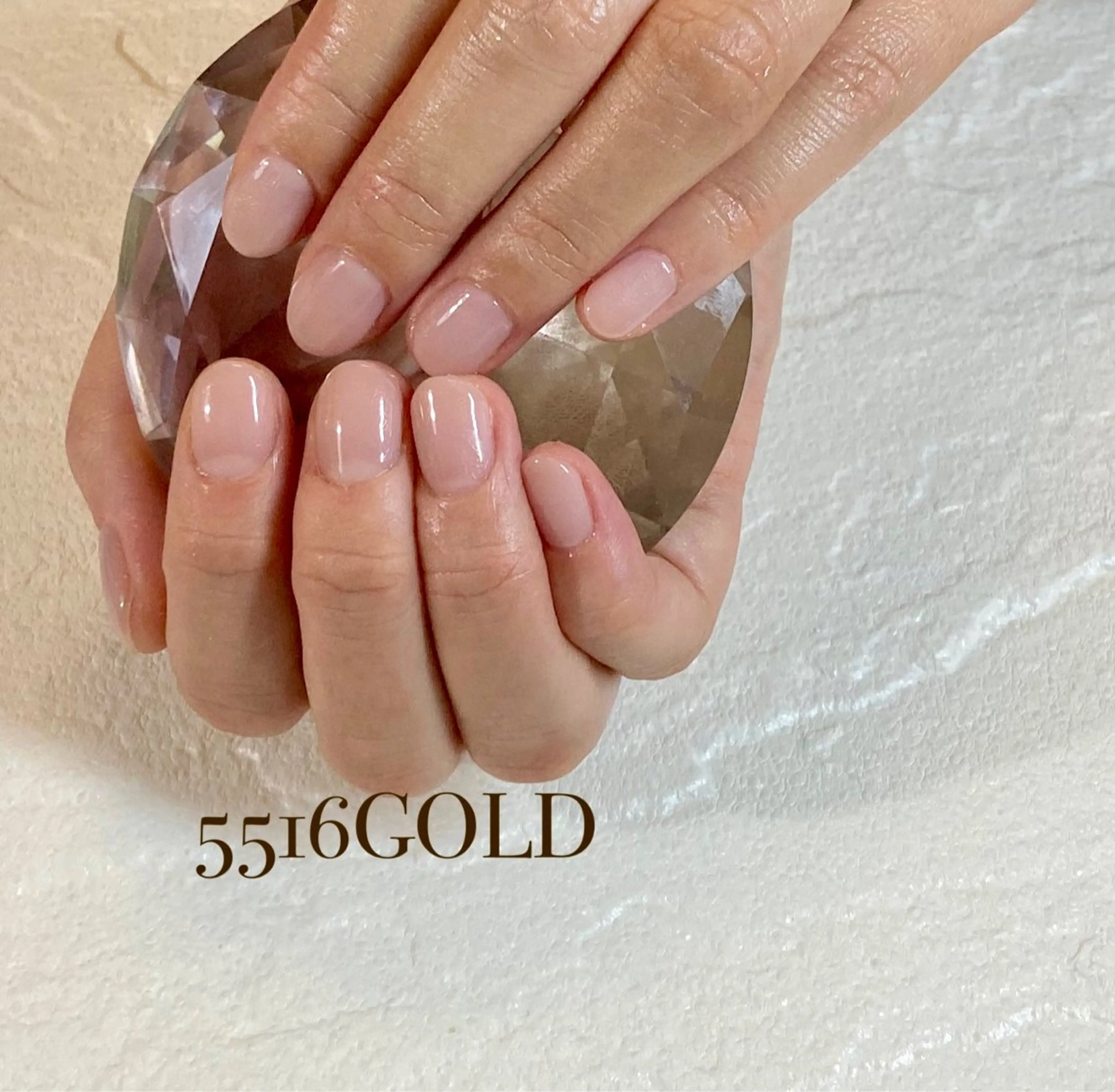 ネイル ワンカラーネイル ショートネイル 💎5516 MACHIKOのネイルデザイン