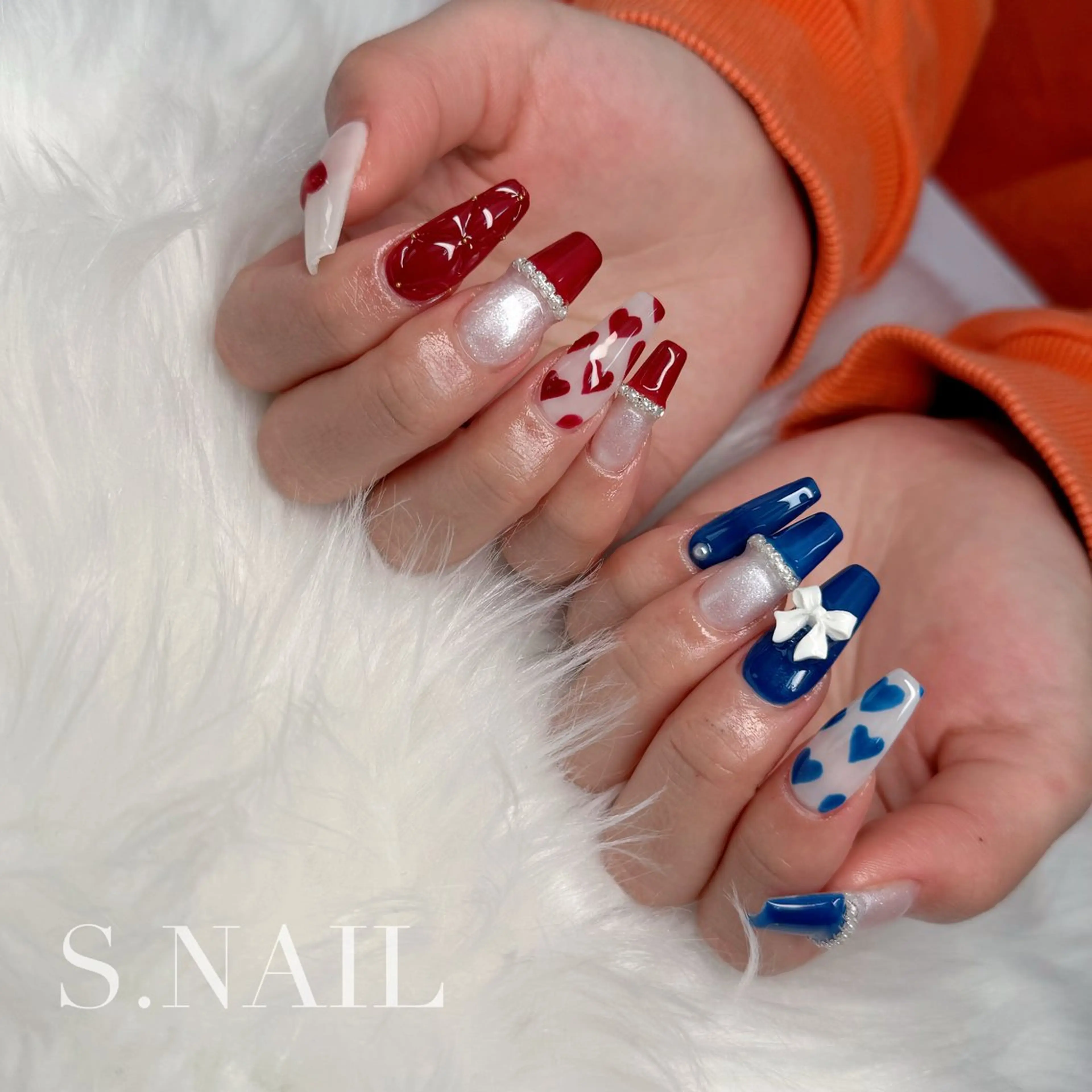 ネイル 持ち込み ハンドネイル S♡NAIL所属・S.NAIL Suuのネイルデザイン