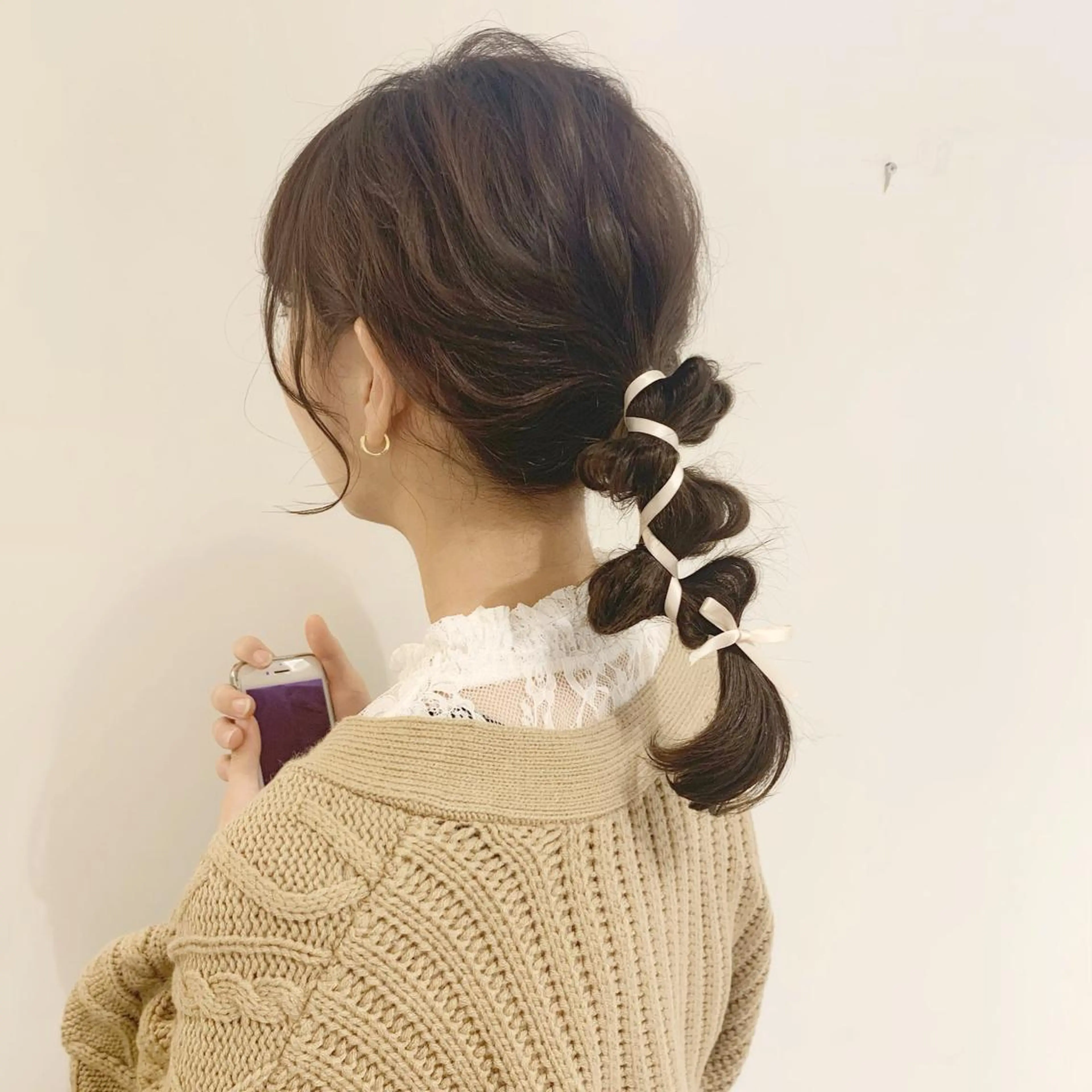 セミロング ヘアカラー トリートメント SALOWIN 武蔵小杉所属・岩田菜央 《武蔵小杉》のヘアスタイル