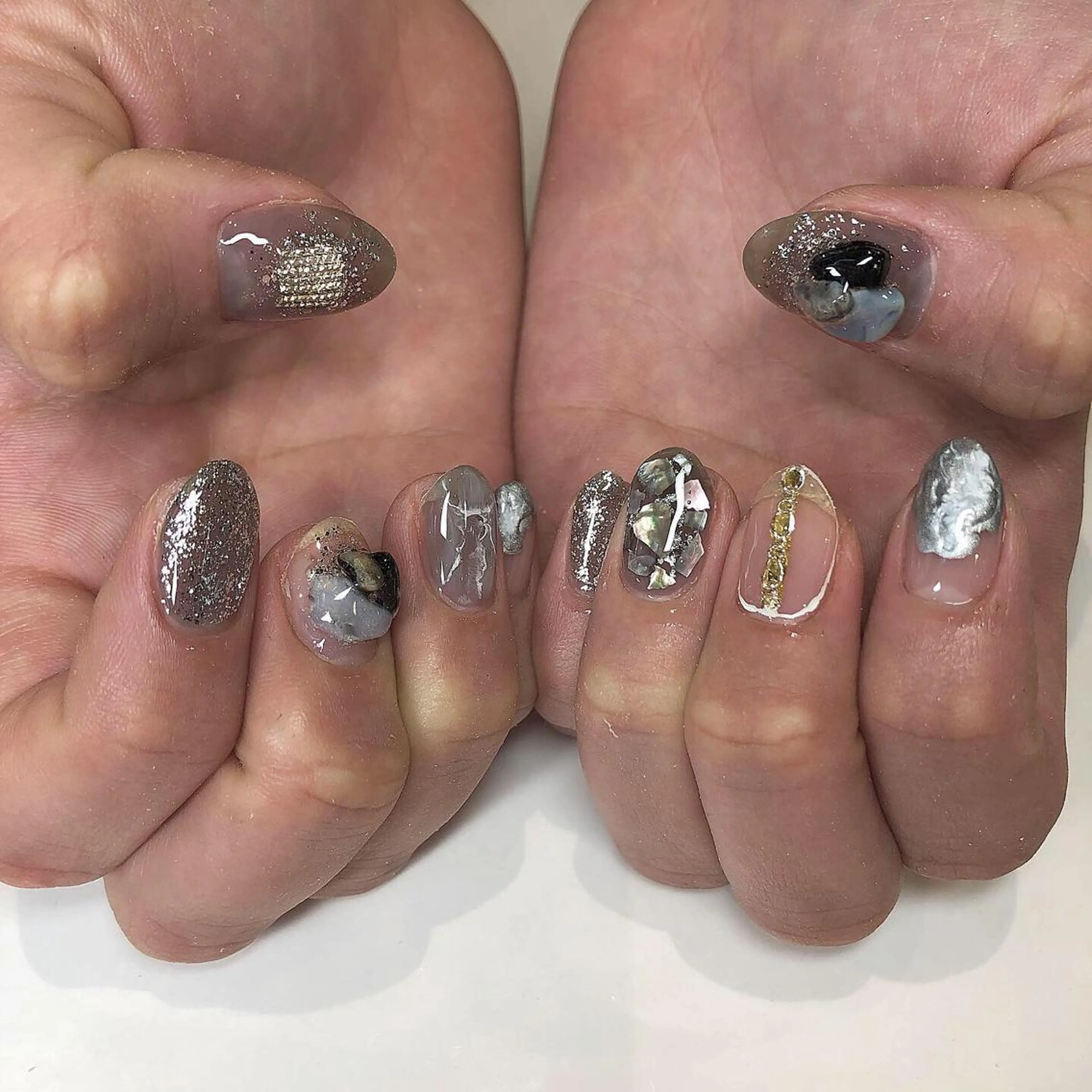 ネイル ハンドネイル 鶴田୨ৎmaison de NALIのネイルデザイン