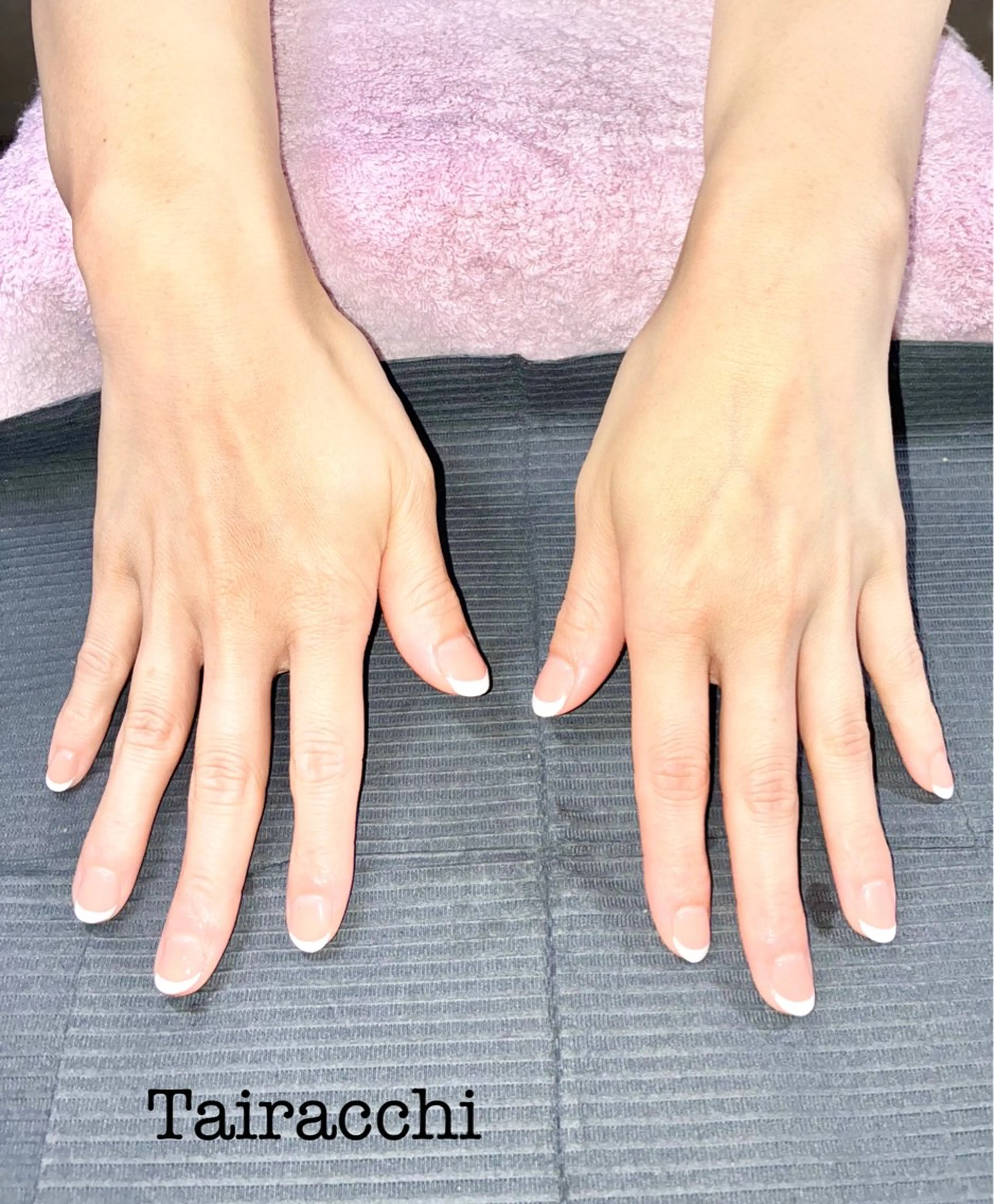 ネイル フレンチネイル Tairacchi ﾀｲﾗｯﾁのネイルデザイン