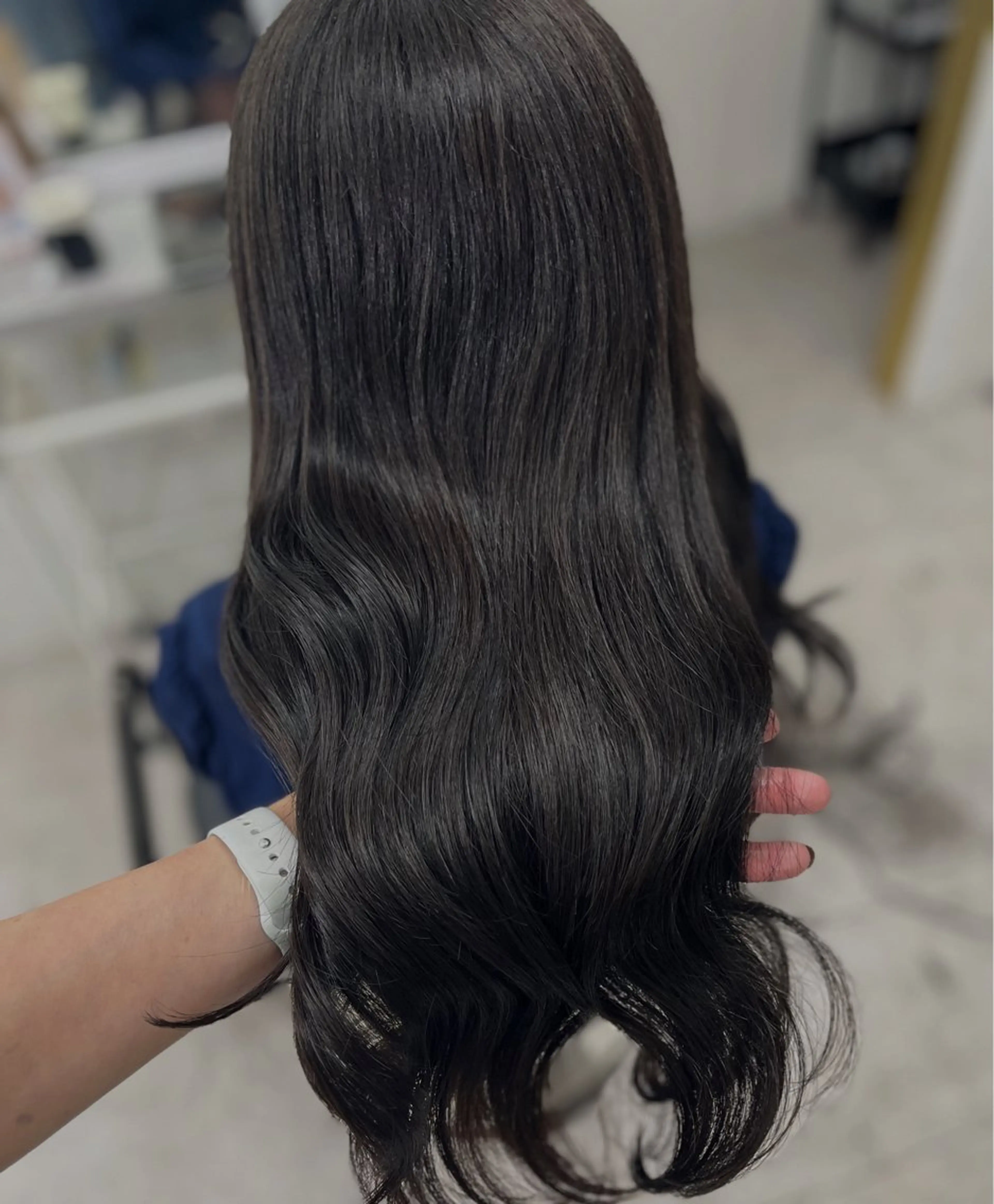 ロング カラー カット ヘアカラー トリートメント 🫧ぷる艶カラー🫧 Yuubi🦩のヘアスタイル