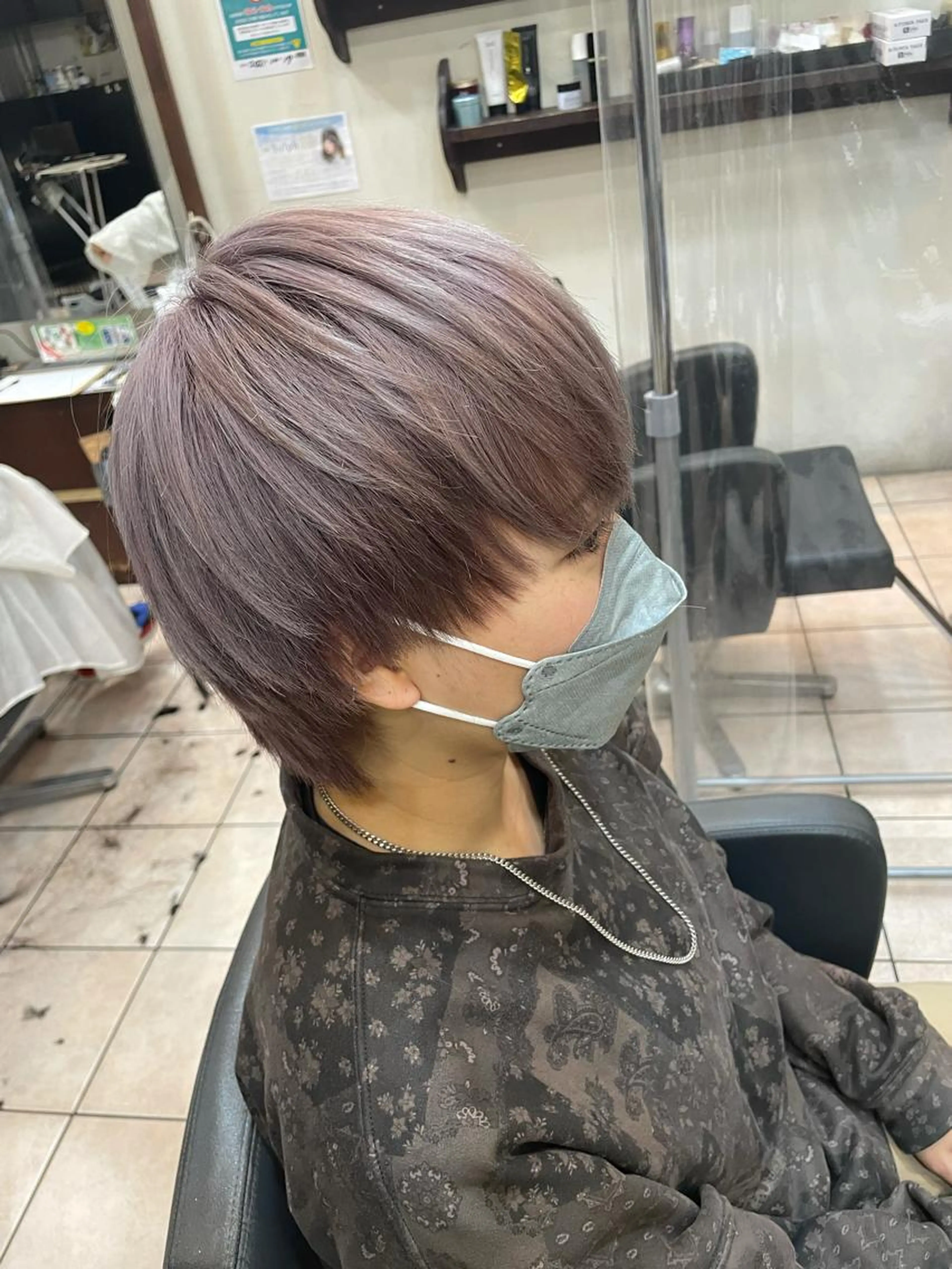 🎨カット+ダメージ軽減ブリーチ+超音波トリートメント🎨の写真