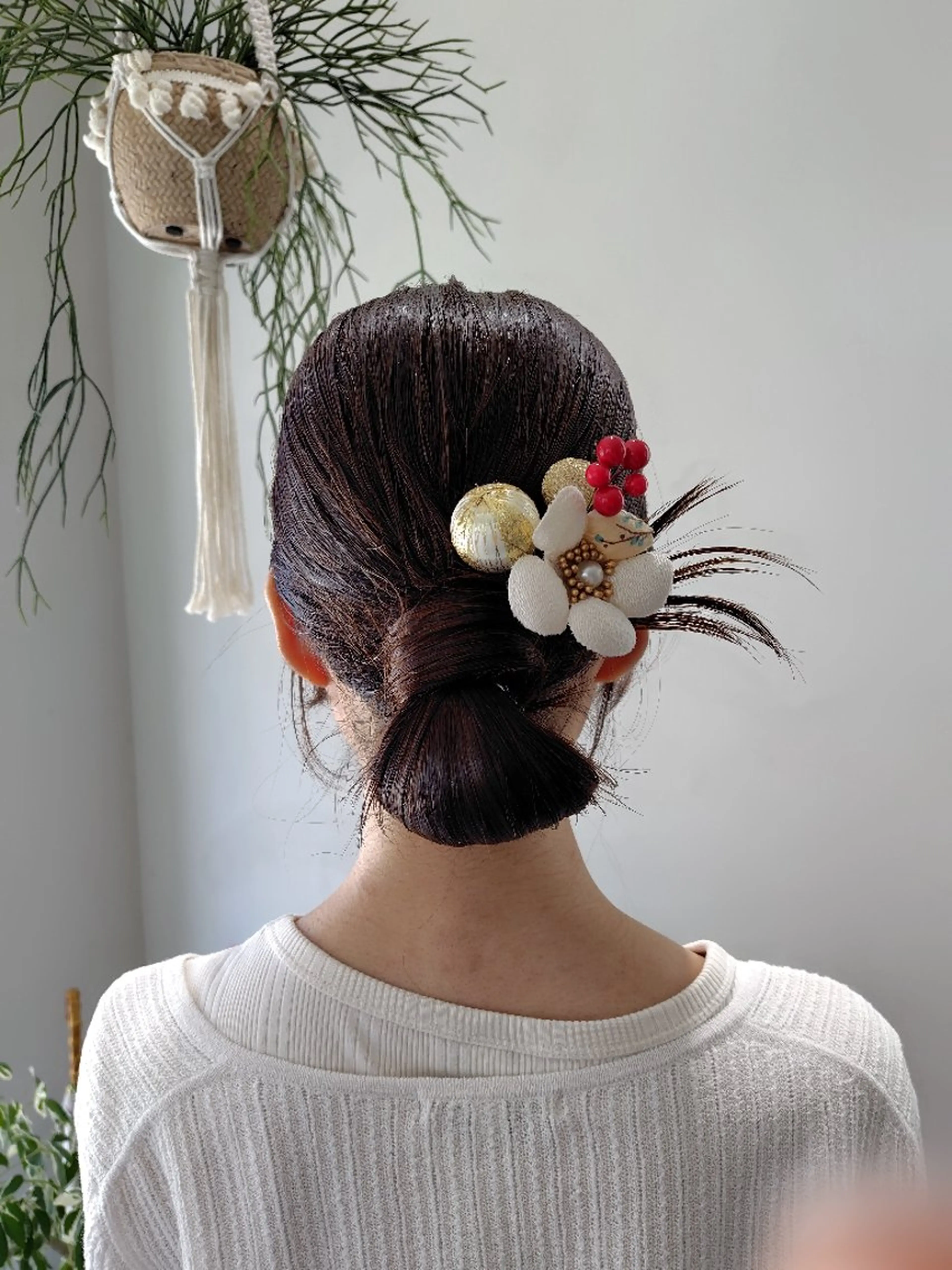 ヘアアレンジ 浴衣 🌸花屋併設🌸石垣 友基のヘアスタイル