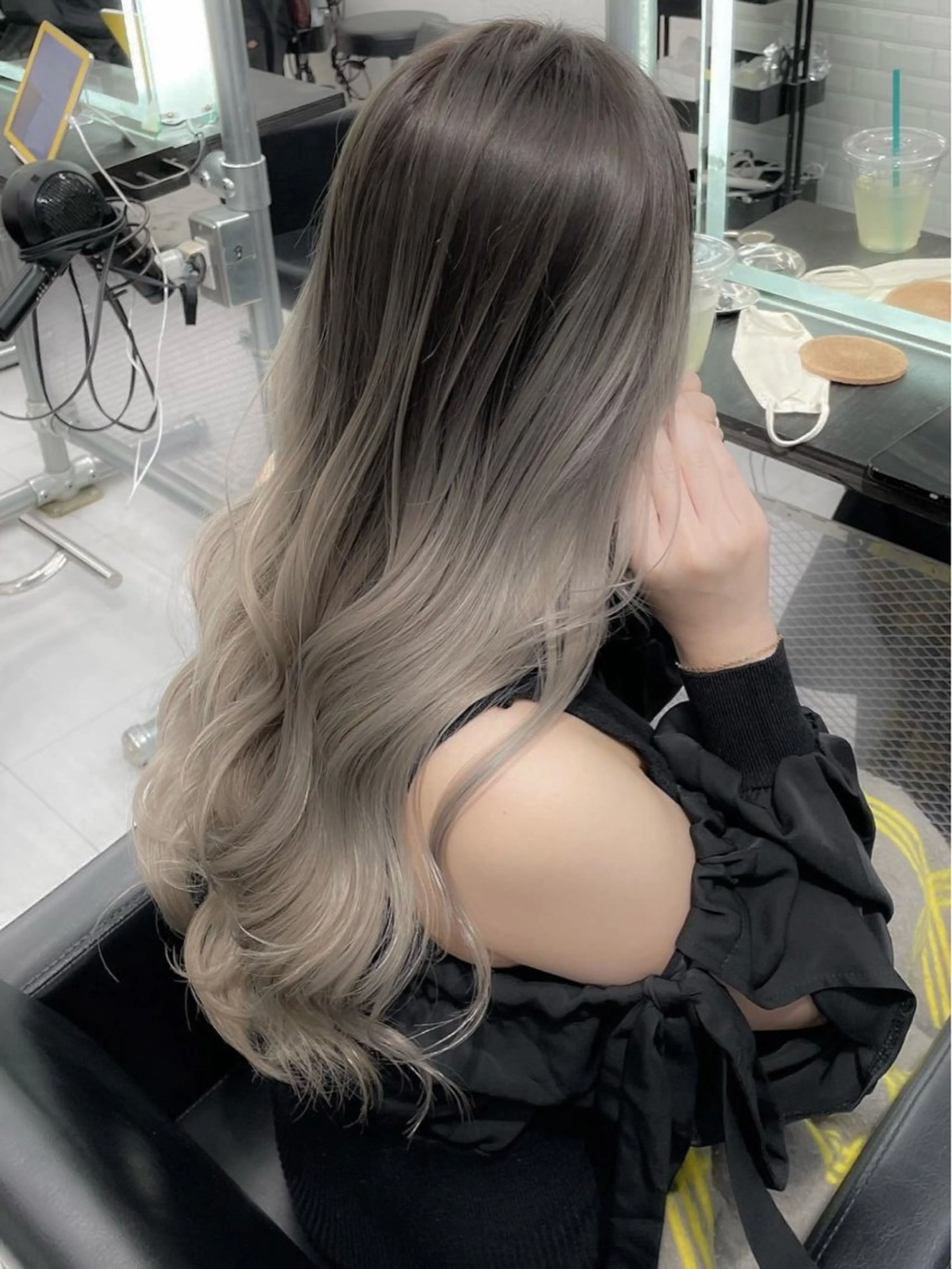 ロング カラー 卒業式ヘアセット🎀 ヘアアレンジのヘアスタイル