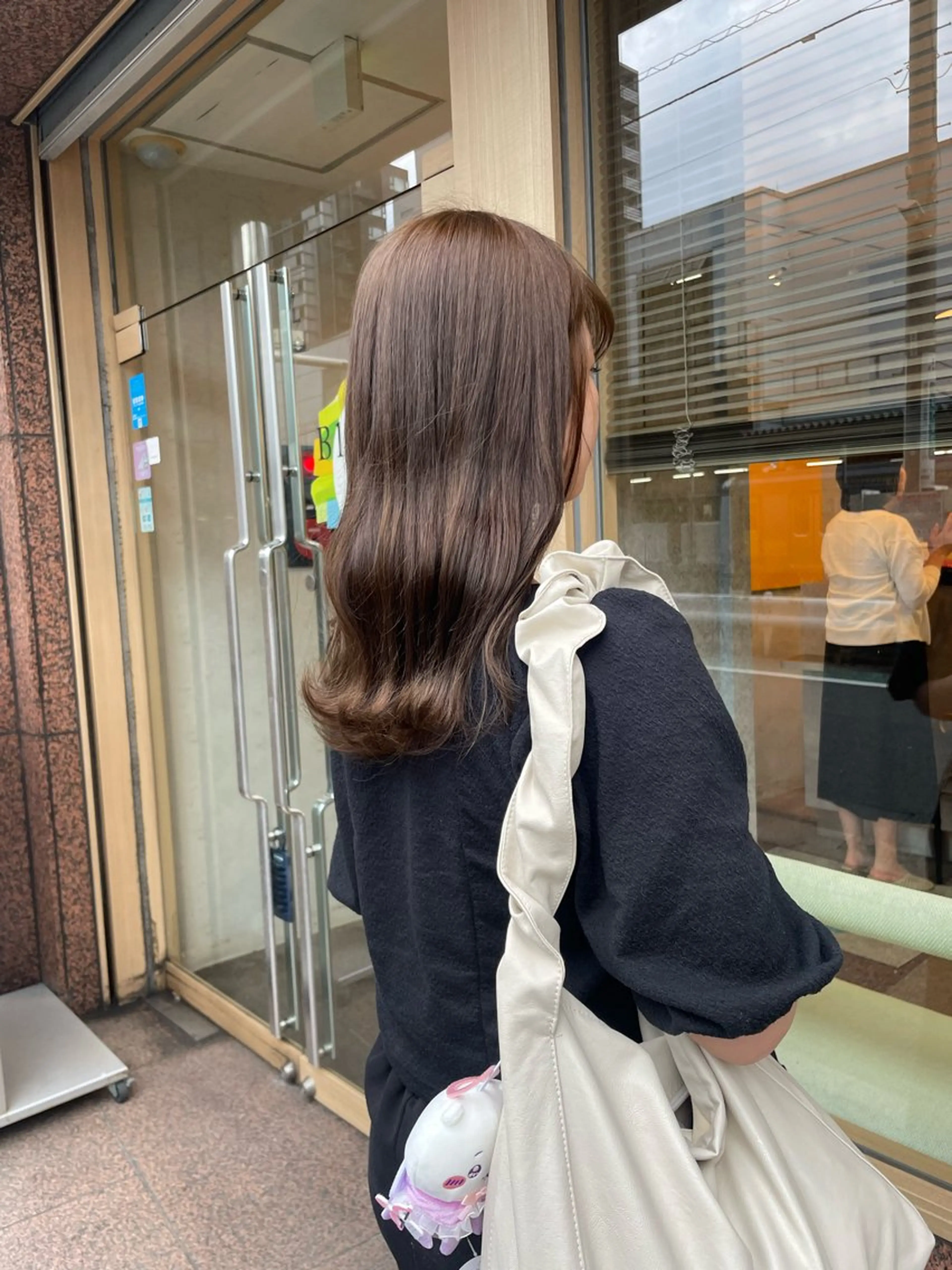 ロング カラー ブリーチ 透明感カラー ダブルカラー ブリーチなしカラー ヘアカラー トリートメント 髪質改善/Bloss om🌷高橋沙衣のヘアスタイル