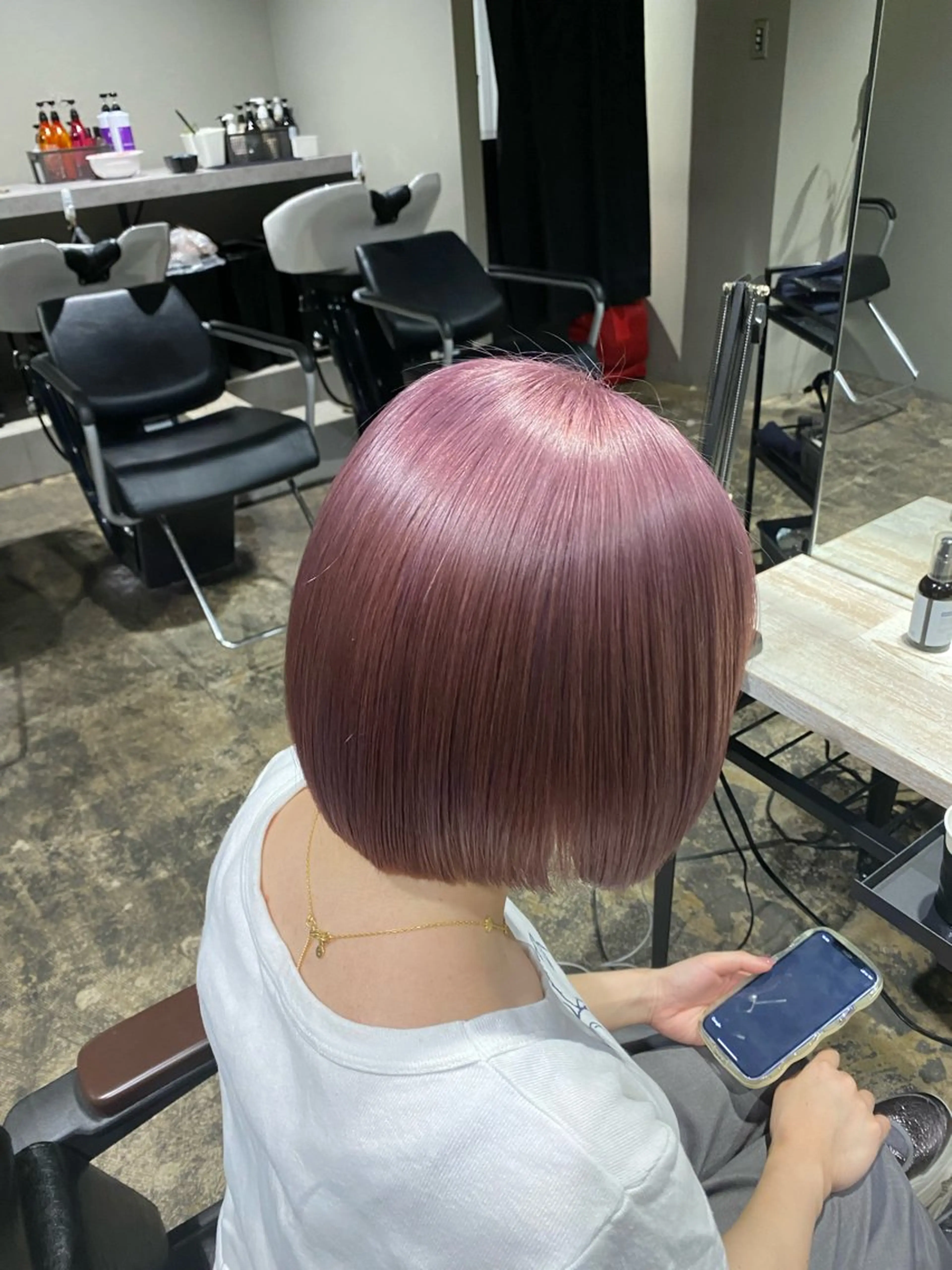 カラー ハイトーン/艶カラー /渋谷/  juriのヘアスタイル