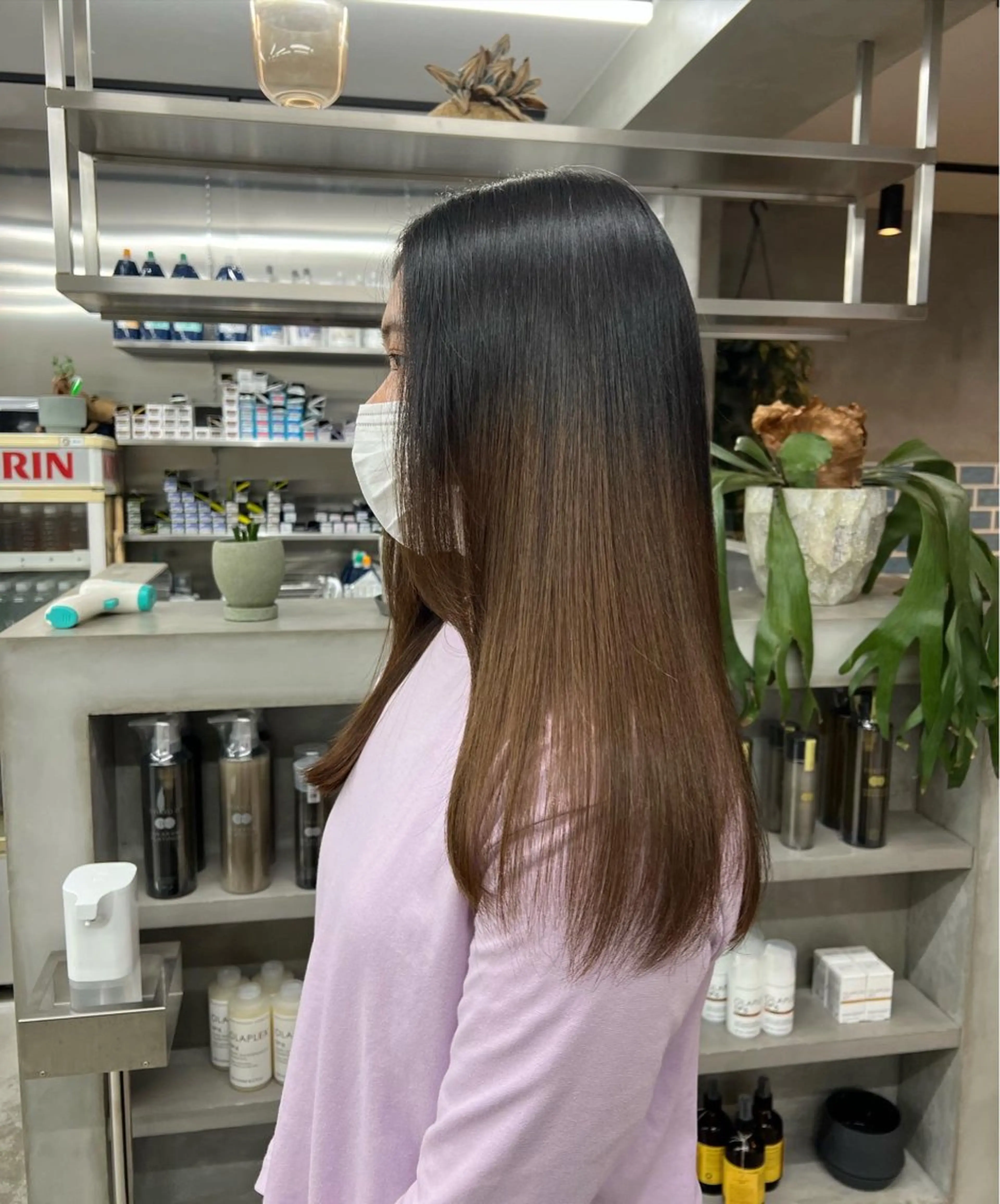 ロング 縮毛矯正 パーマモデル募集中 🎀華澄のヘアスタイル