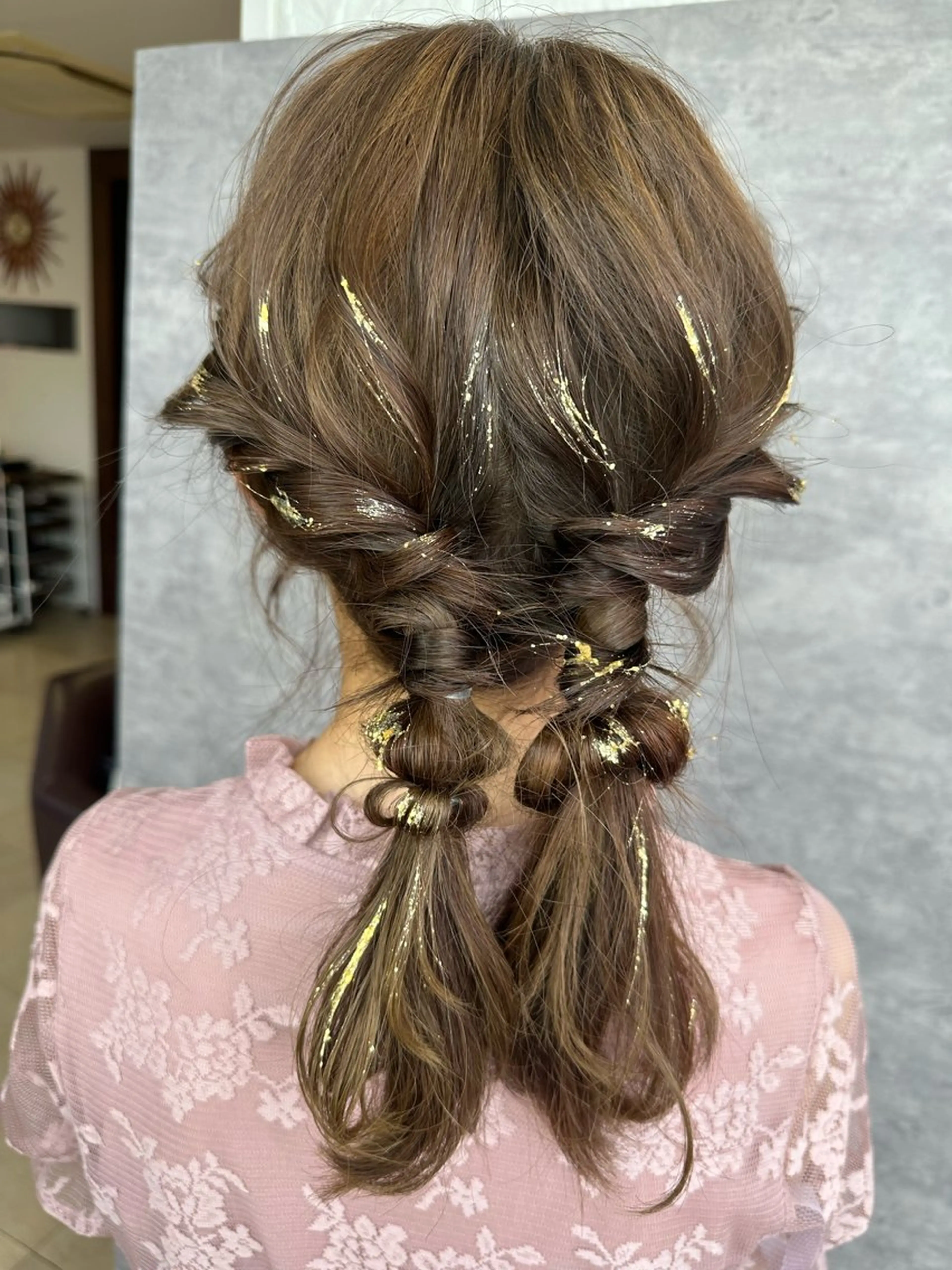 ミディアム ヘアアレンジ ひな ALBA🐰三鷹のヘアスタイル