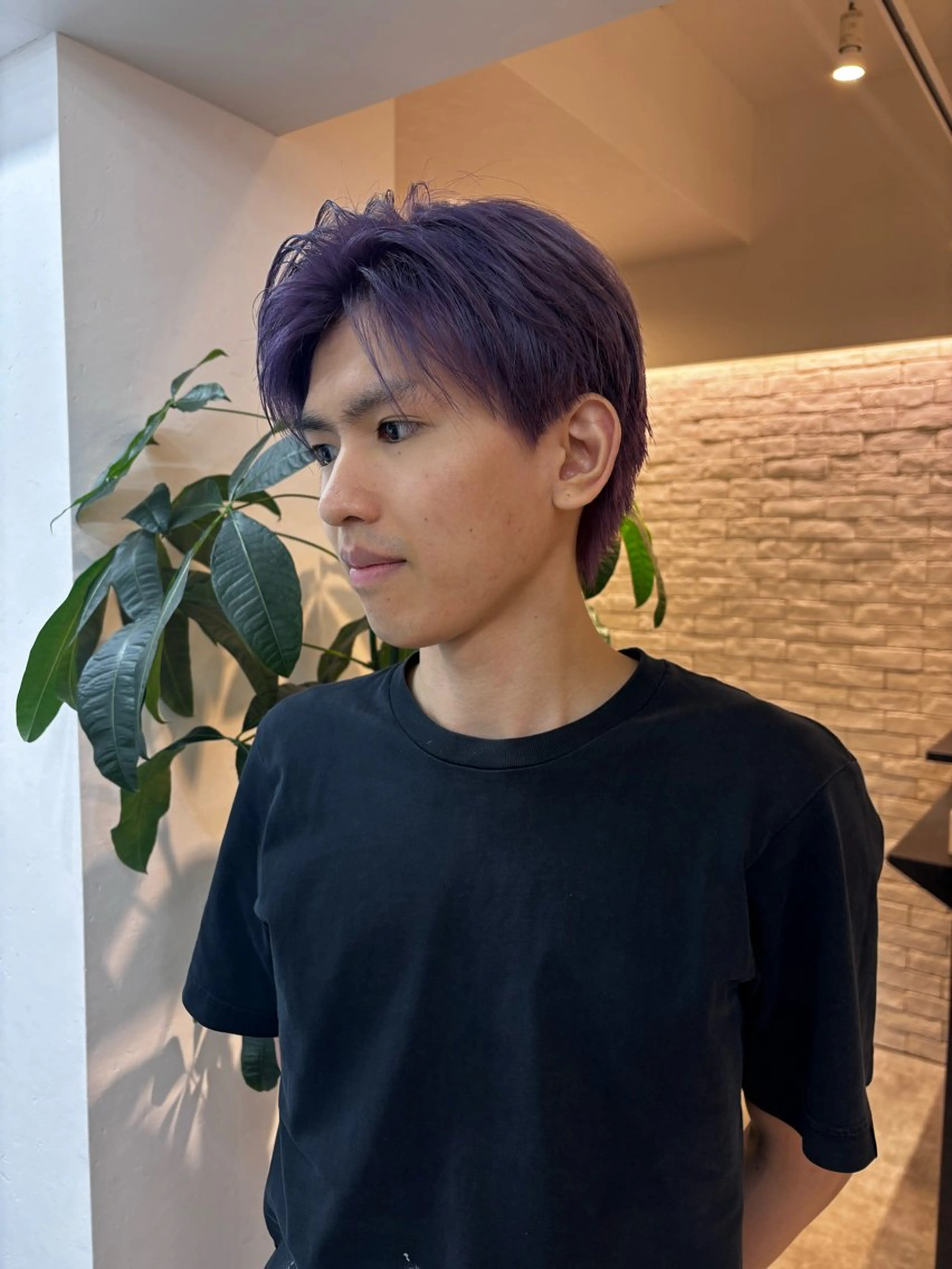 ショート メンズ カット ヘアカラー トリートメント Ｖｉｏｔ  銀座 樋口 桃佳のヘアスタイル