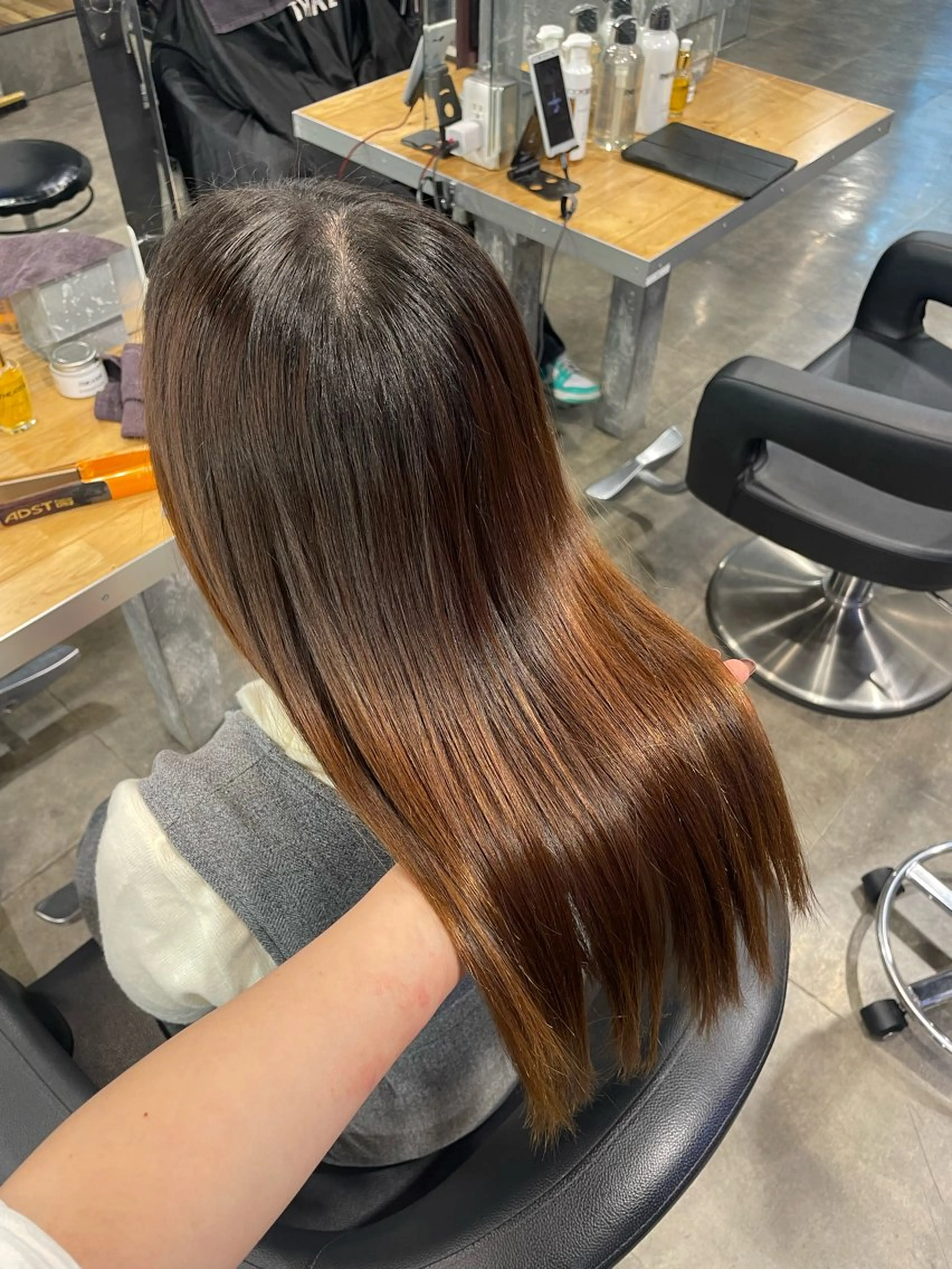 カラー 🤍ベージュ/透明感 韓国ヘア/まりん🤍のヘアスタイル