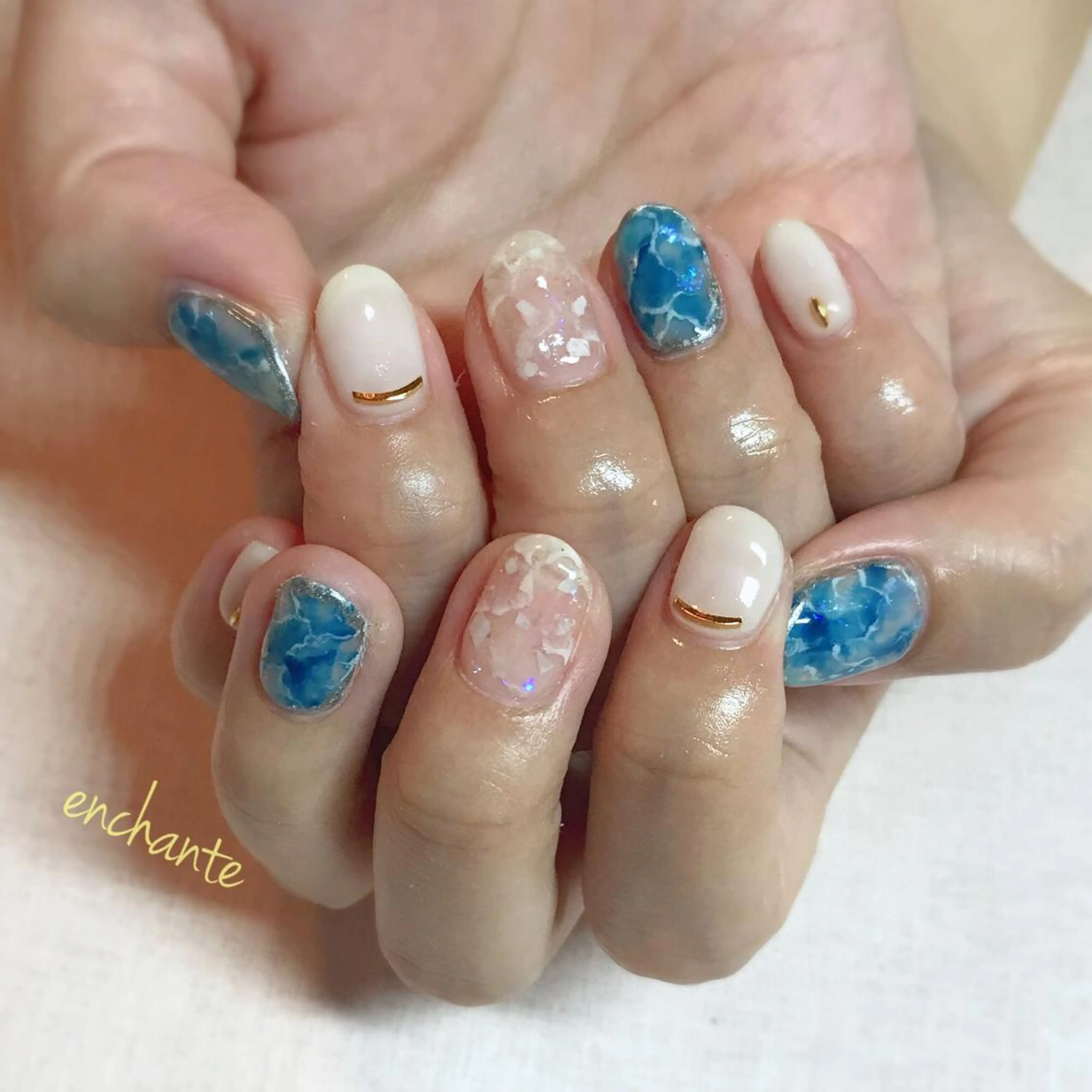 ネイル アンシャンテ所属・enchante 自由が丘のネイルデザイン