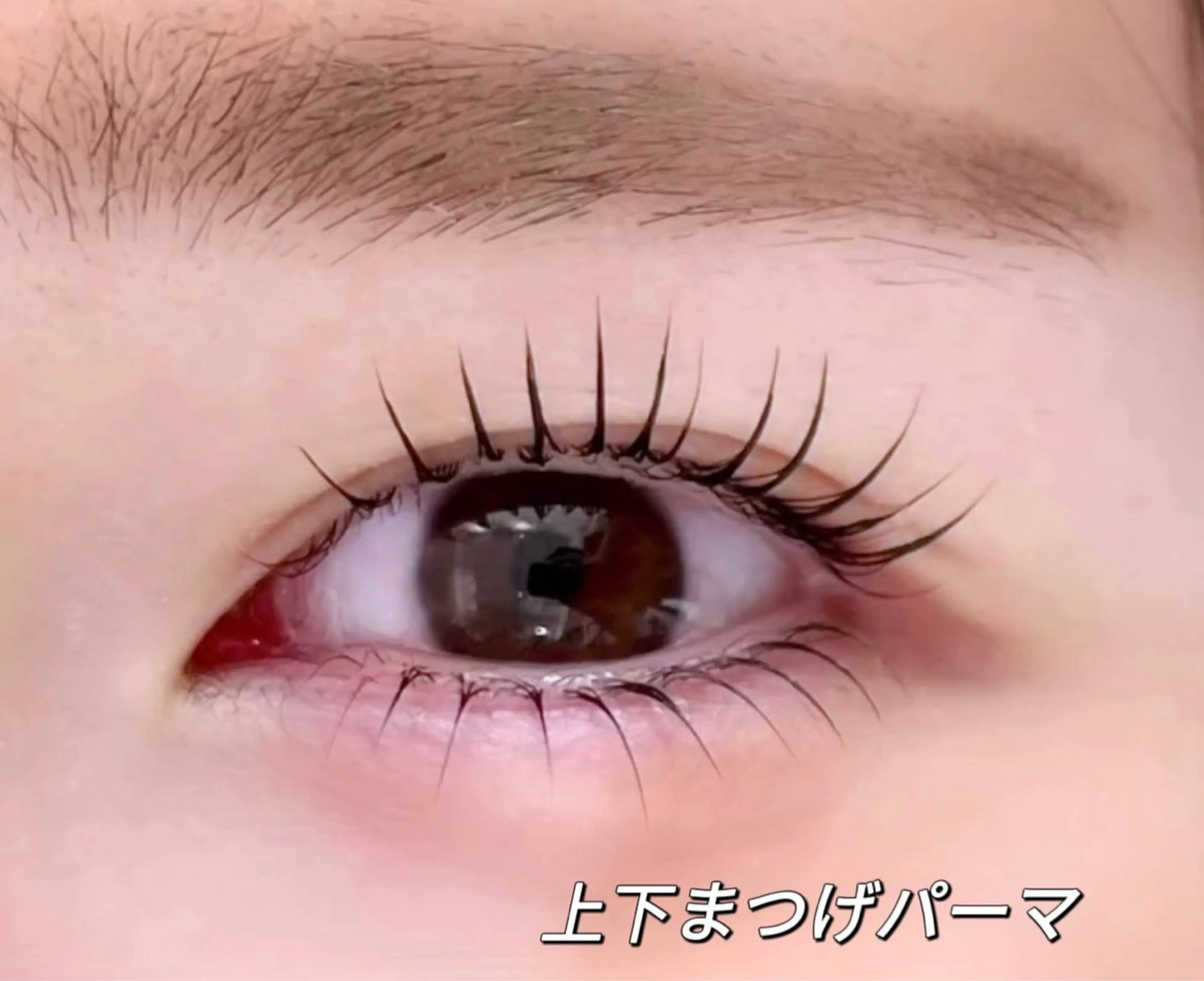 【上下まつ毛パーマ】の写真