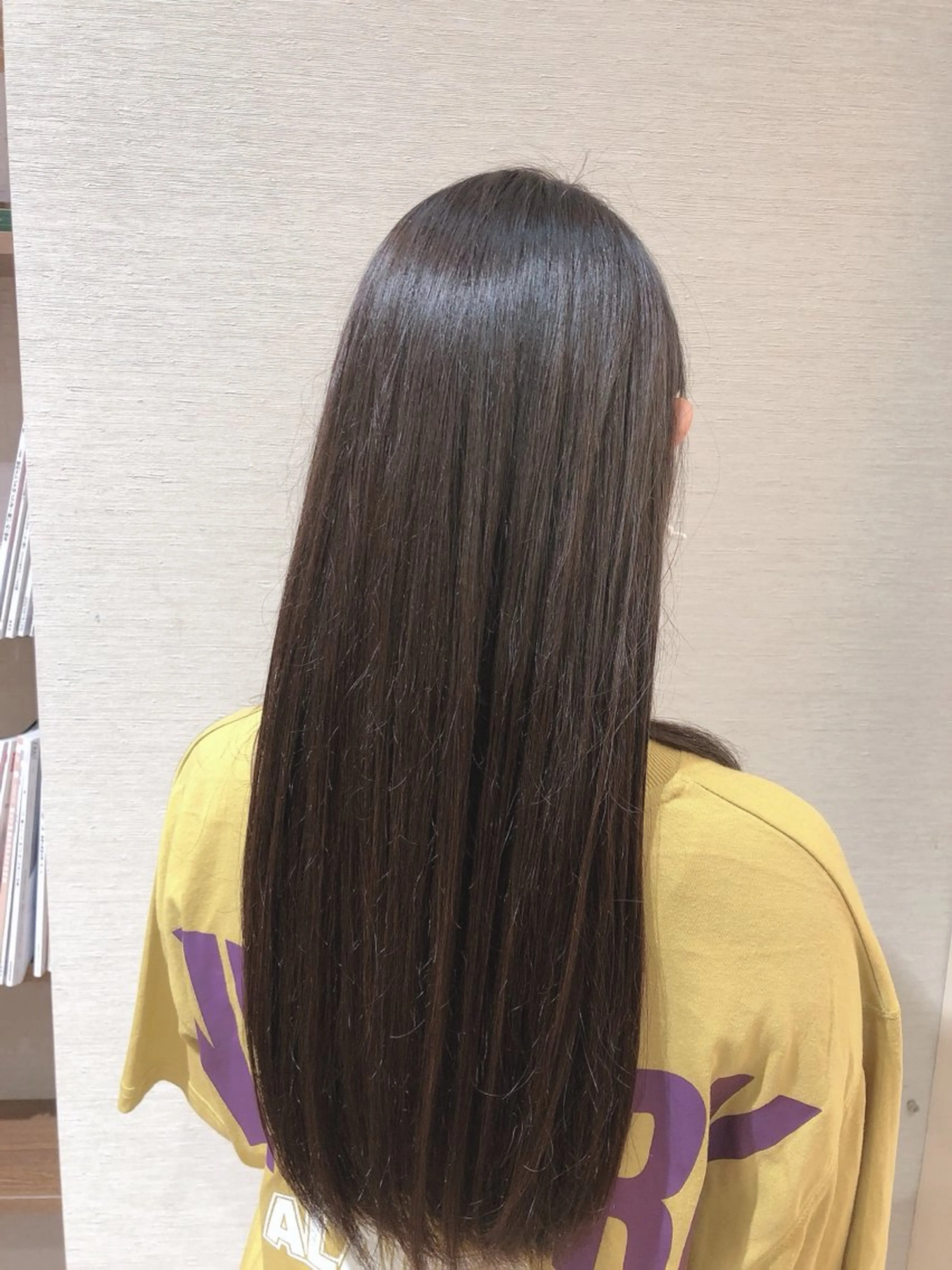 ロング パーマ 髪質改善 縮毛矯正 ストレートパーマ 坂本 裕樹のヘアスタイル