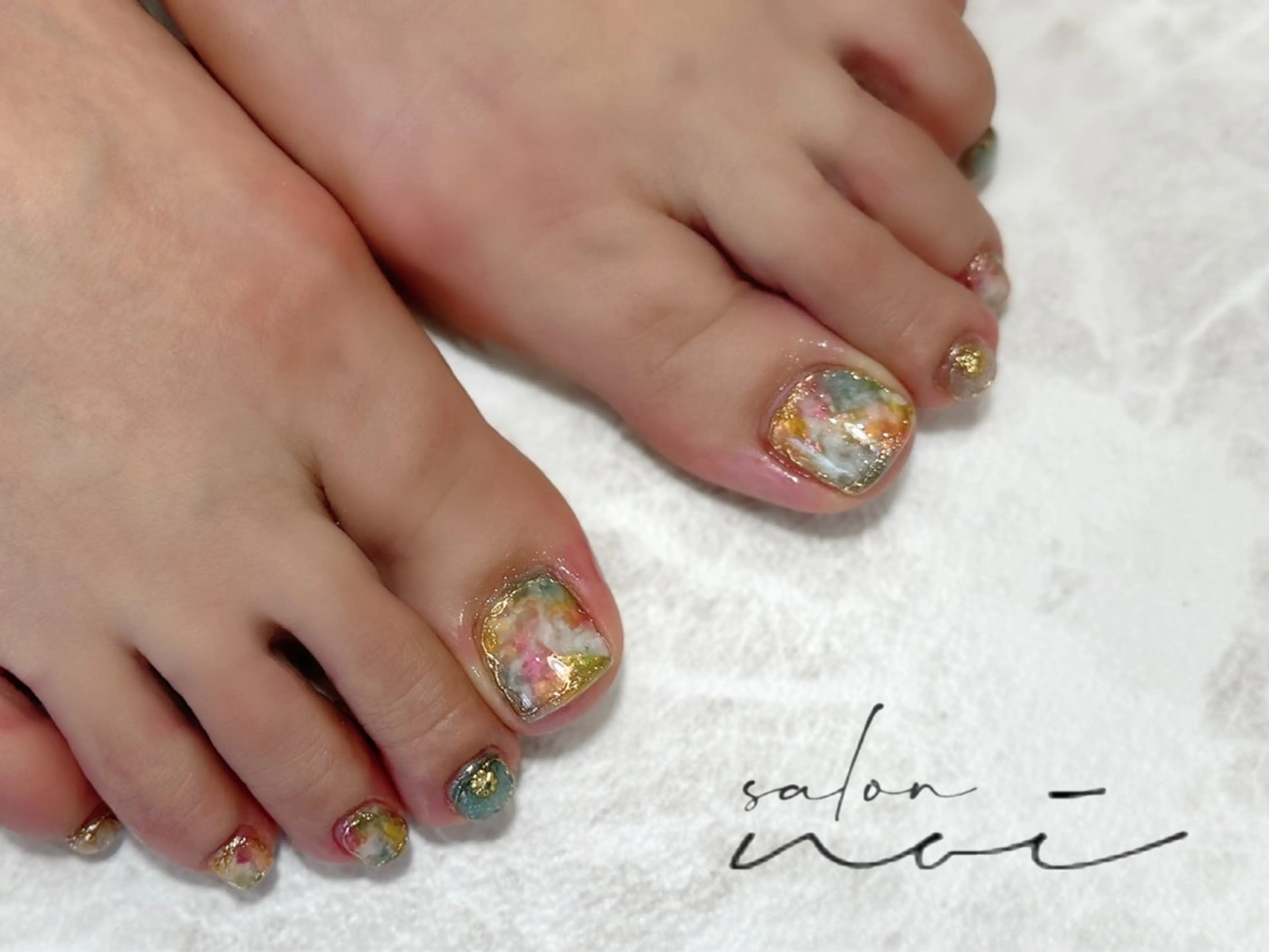 ネイル アートネイル フットネイル フットネイル salon noi所属・salon noiのネイルデザイン