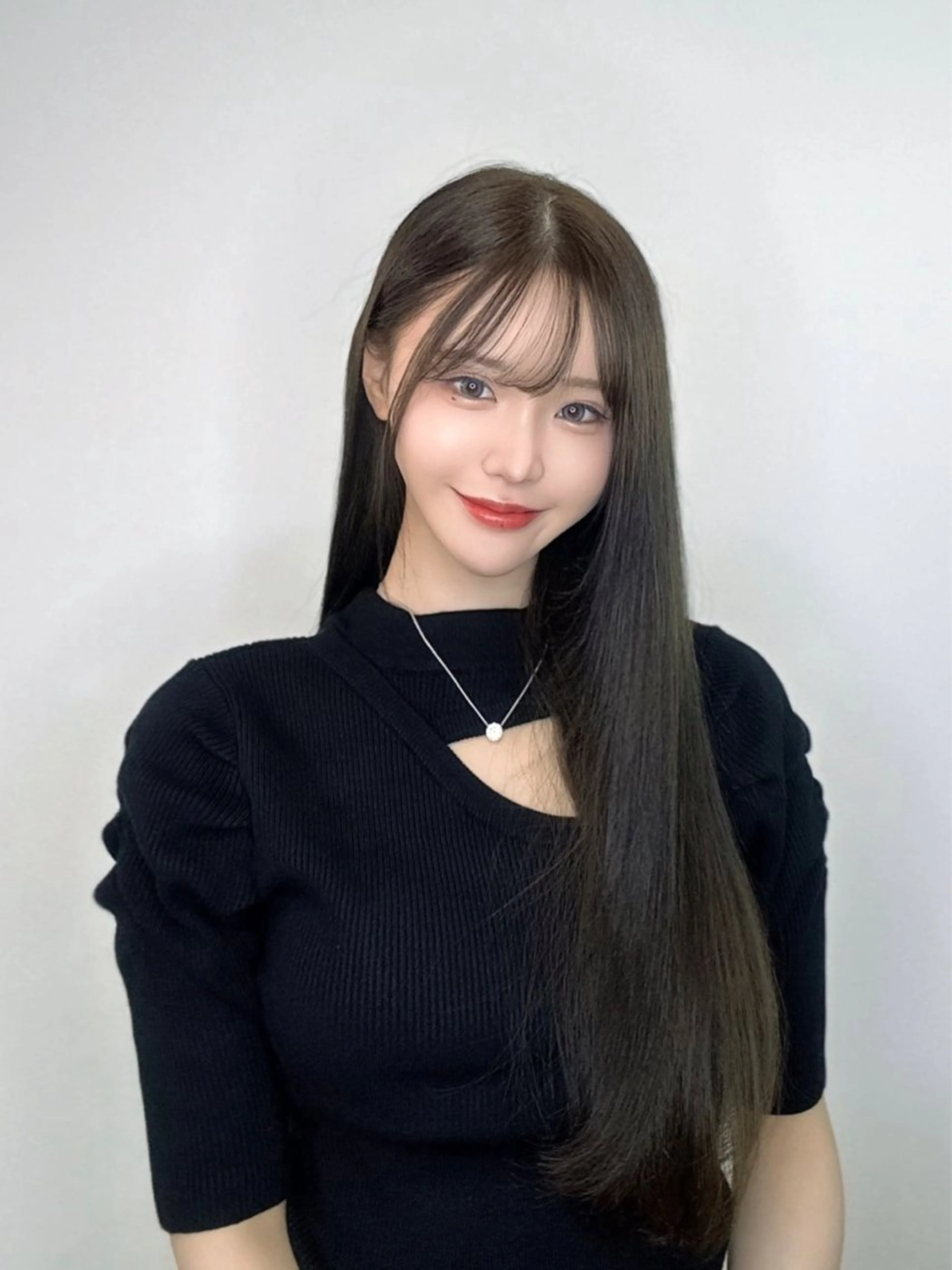 ロング カラー 透明感カラー 顔周りカット 髪質改善 似合わせカット 小顔カット カット ヘアカラー トリートメント モリシュンスケ /エリアマネージャーのヘアスタイル