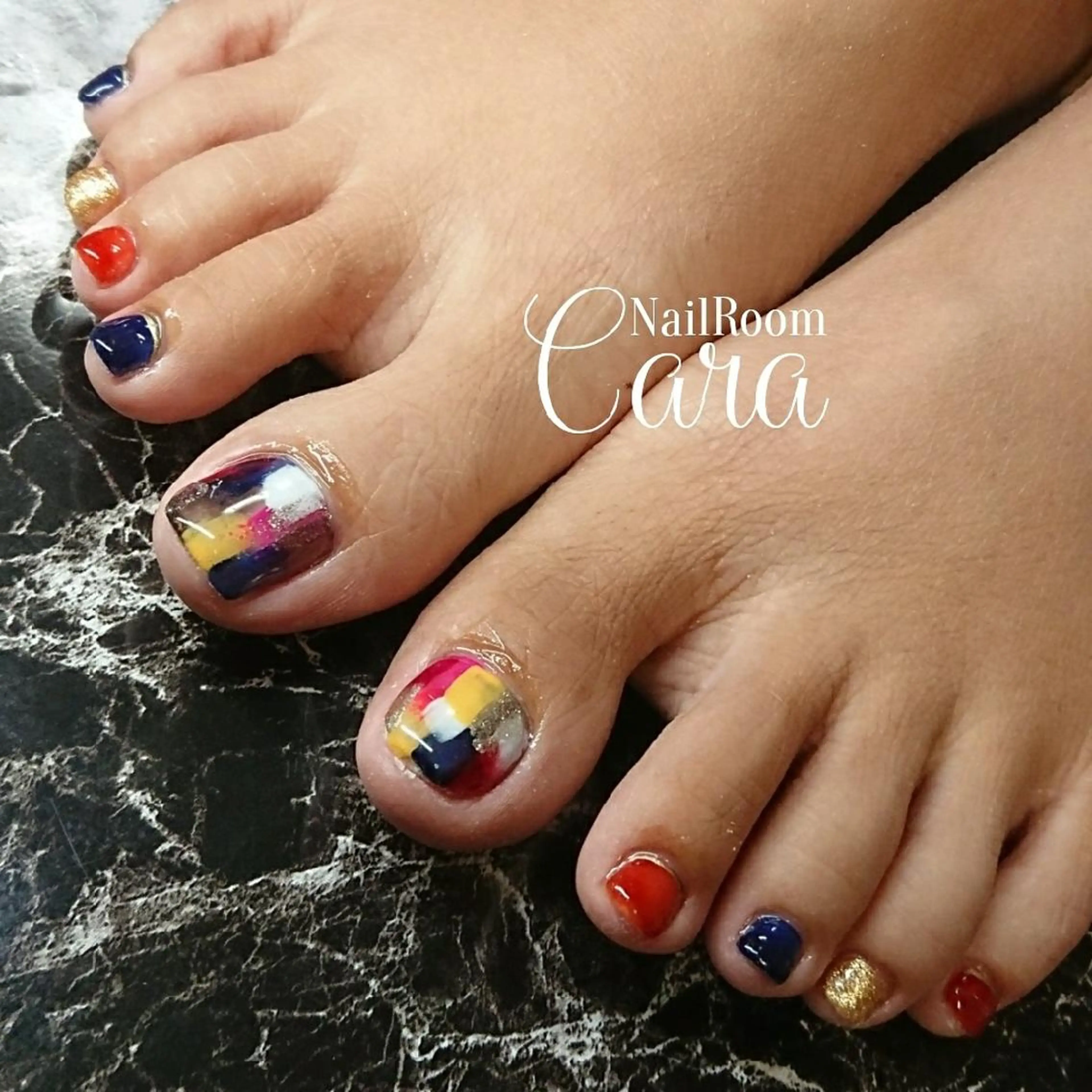 ネイル フットネイル instinkt_ Mio Mizunoのネイルデザイン
