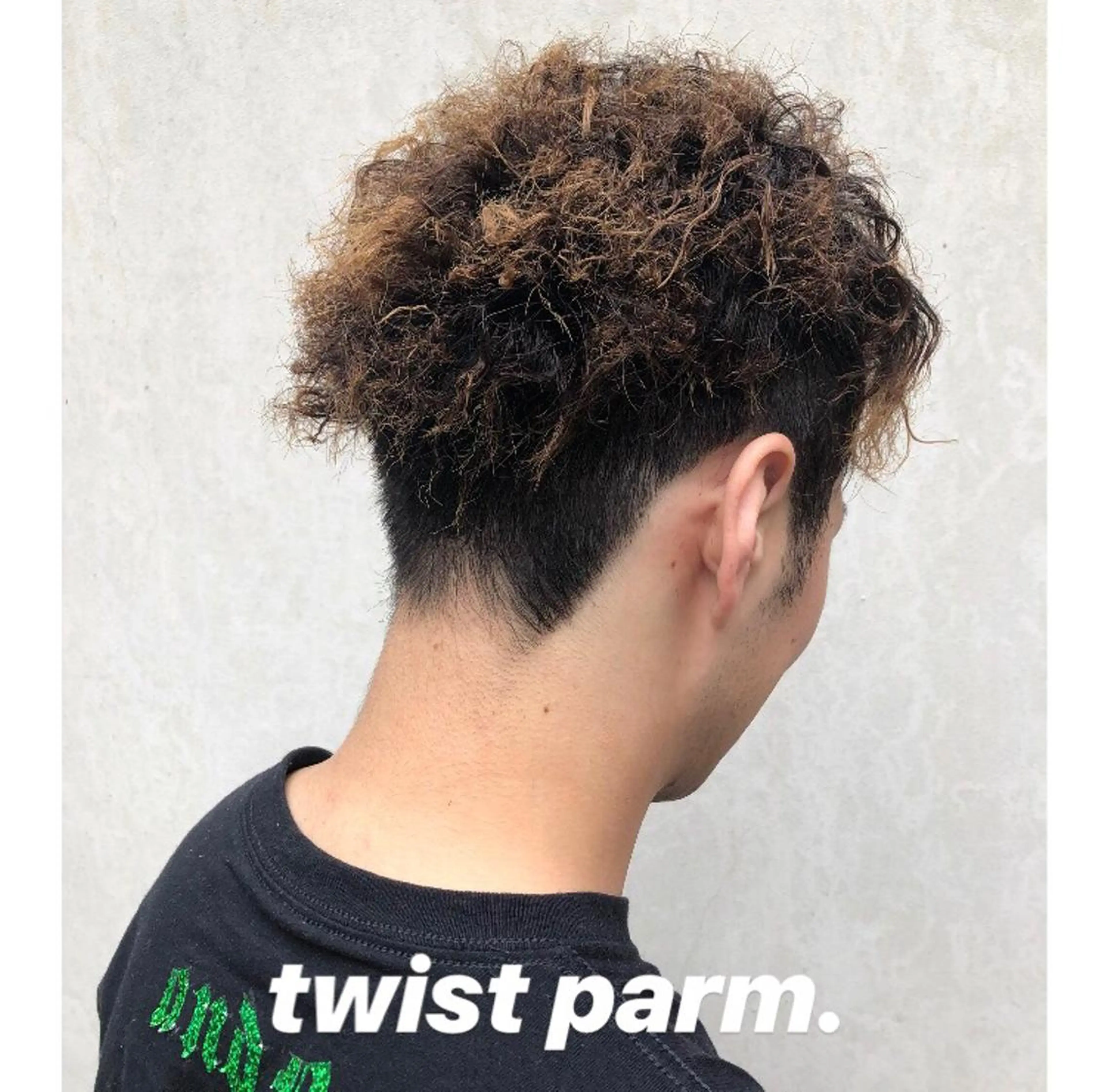 ショート パーマ メンズ メンズパーマ メンズツイストパーマ ツイストパーマ 丸谷 みくのその他イメージ